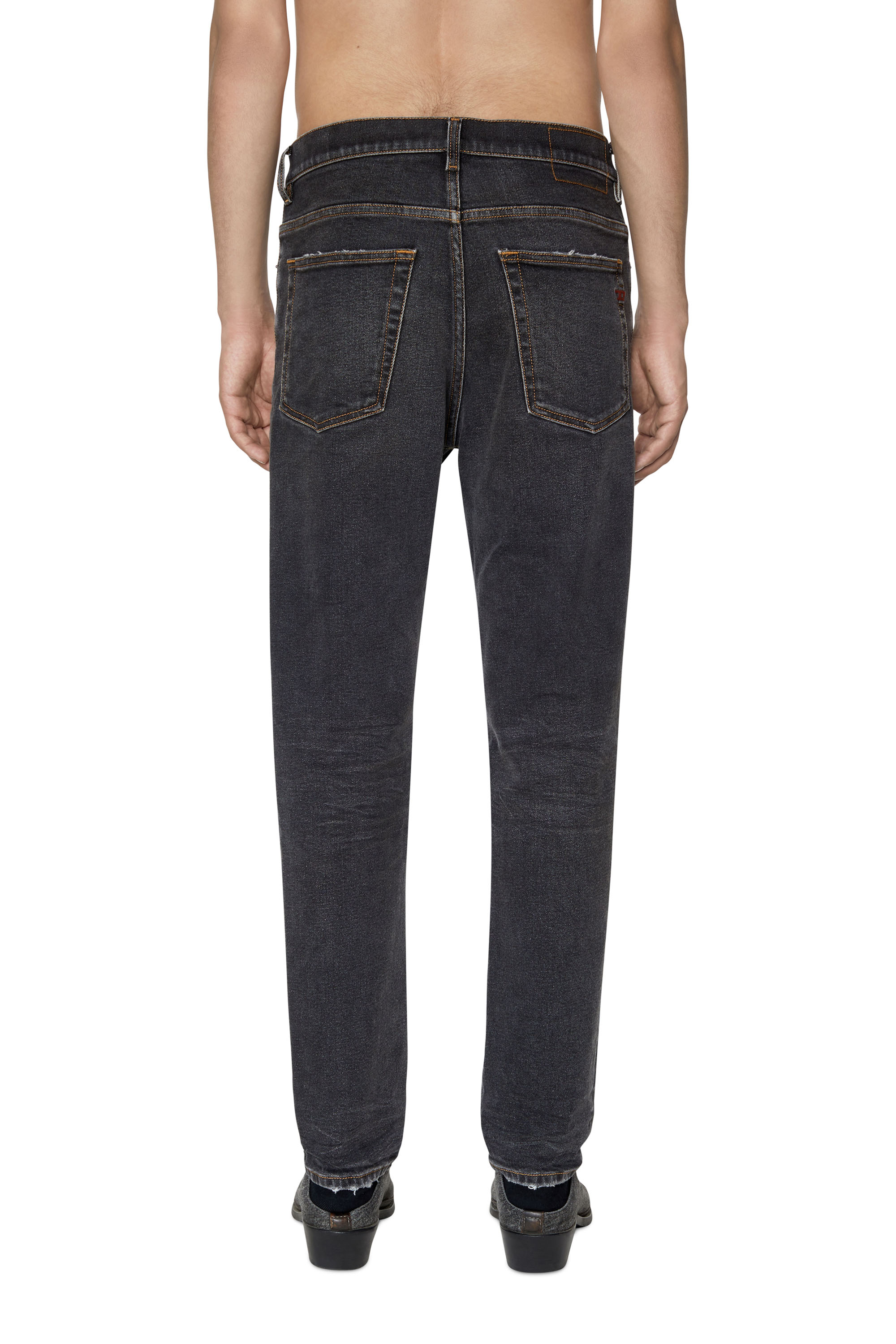 Diesel - 2005 D-Fining 09D66 Tapered Jeans, Black/Dark grey - Image 2