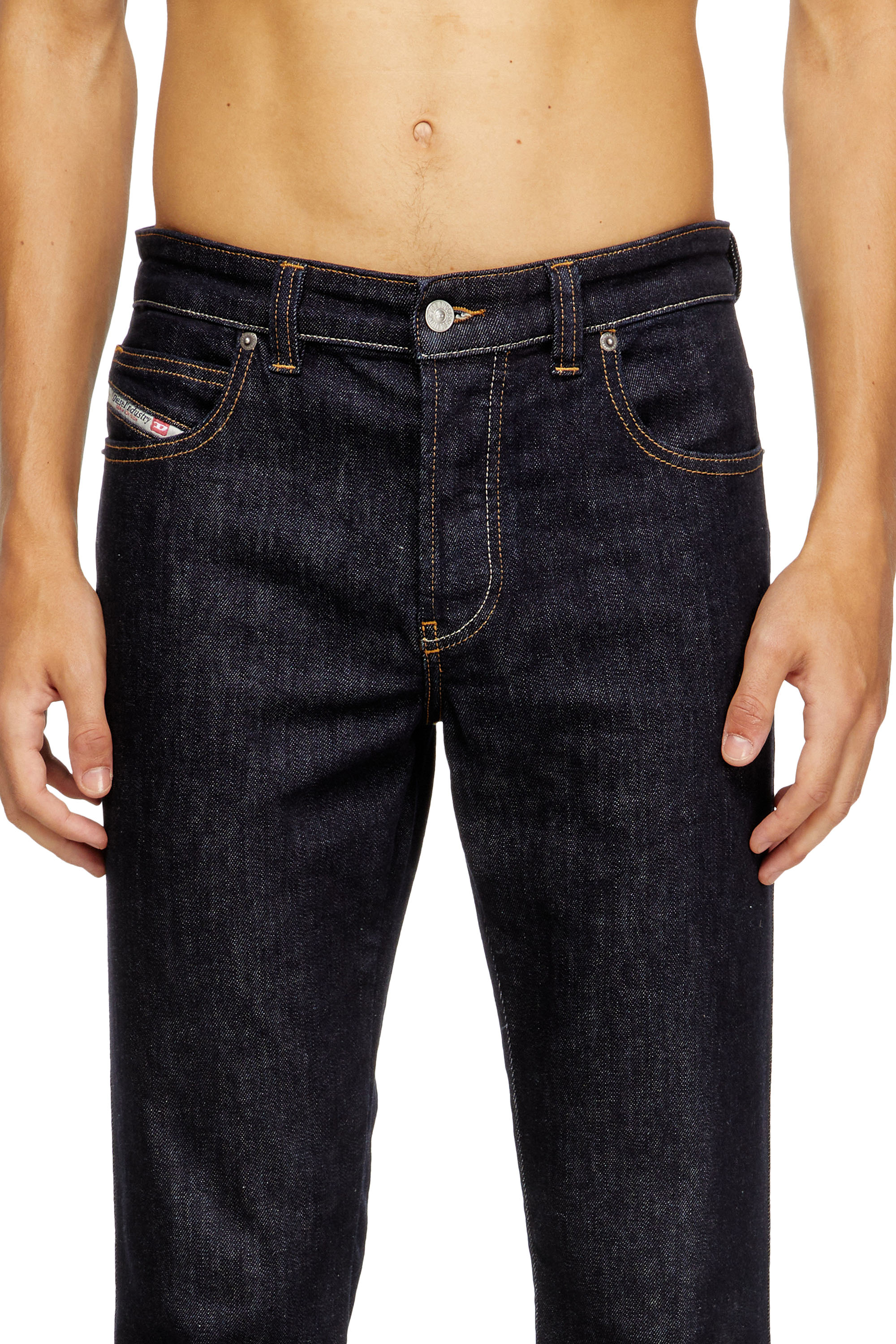 Slim Jeans 1993 D-Vyl 0DBEJ, Dark Blue Diesel - Man's Slim Jeans 1993 D-Vyl 0DBEJ, Dark Blue - 5