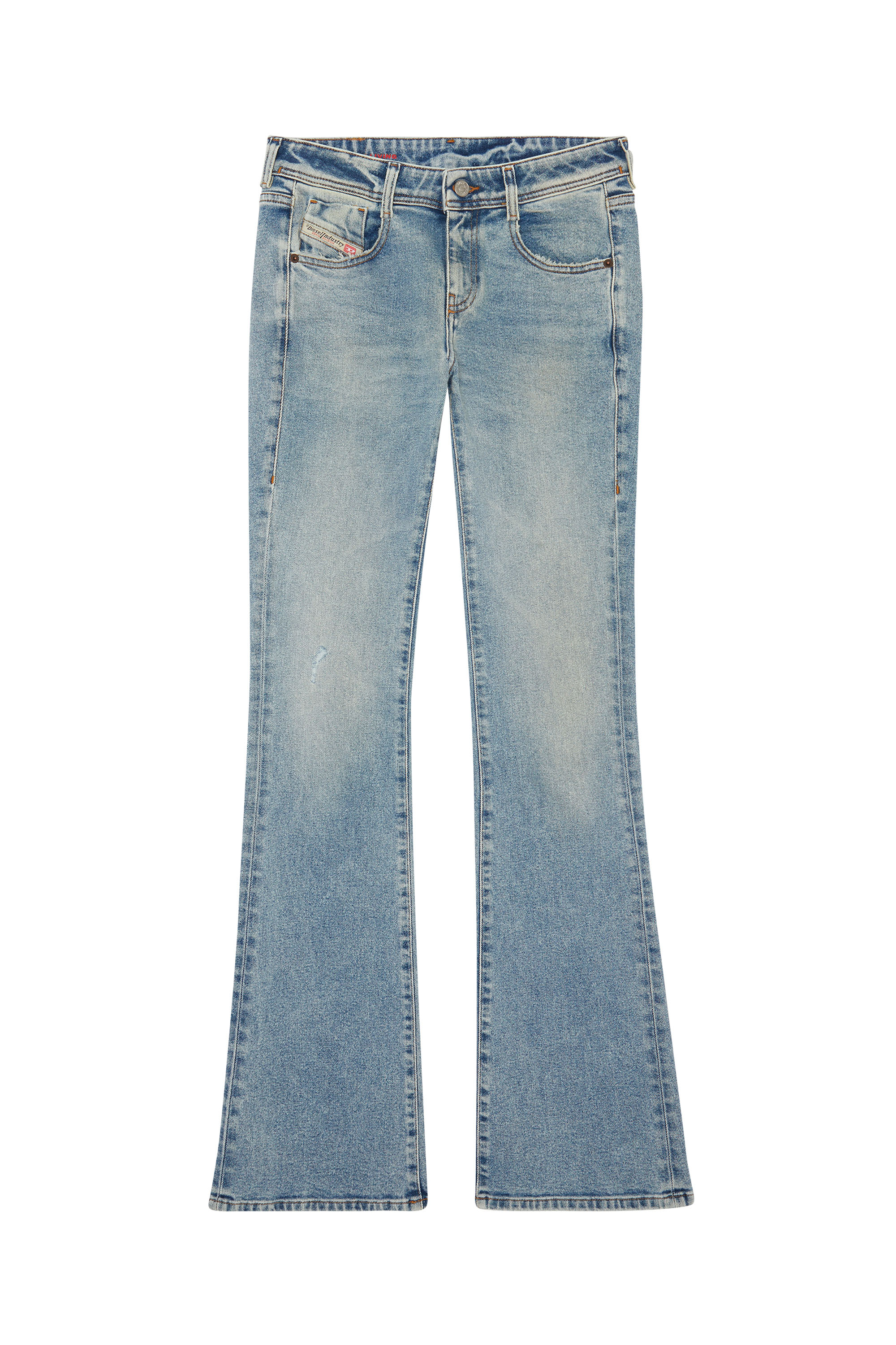 Diesel - 1969 D-Ebbey 09E86 Bootcut and Flare Jeans, Light Blue - Image 5