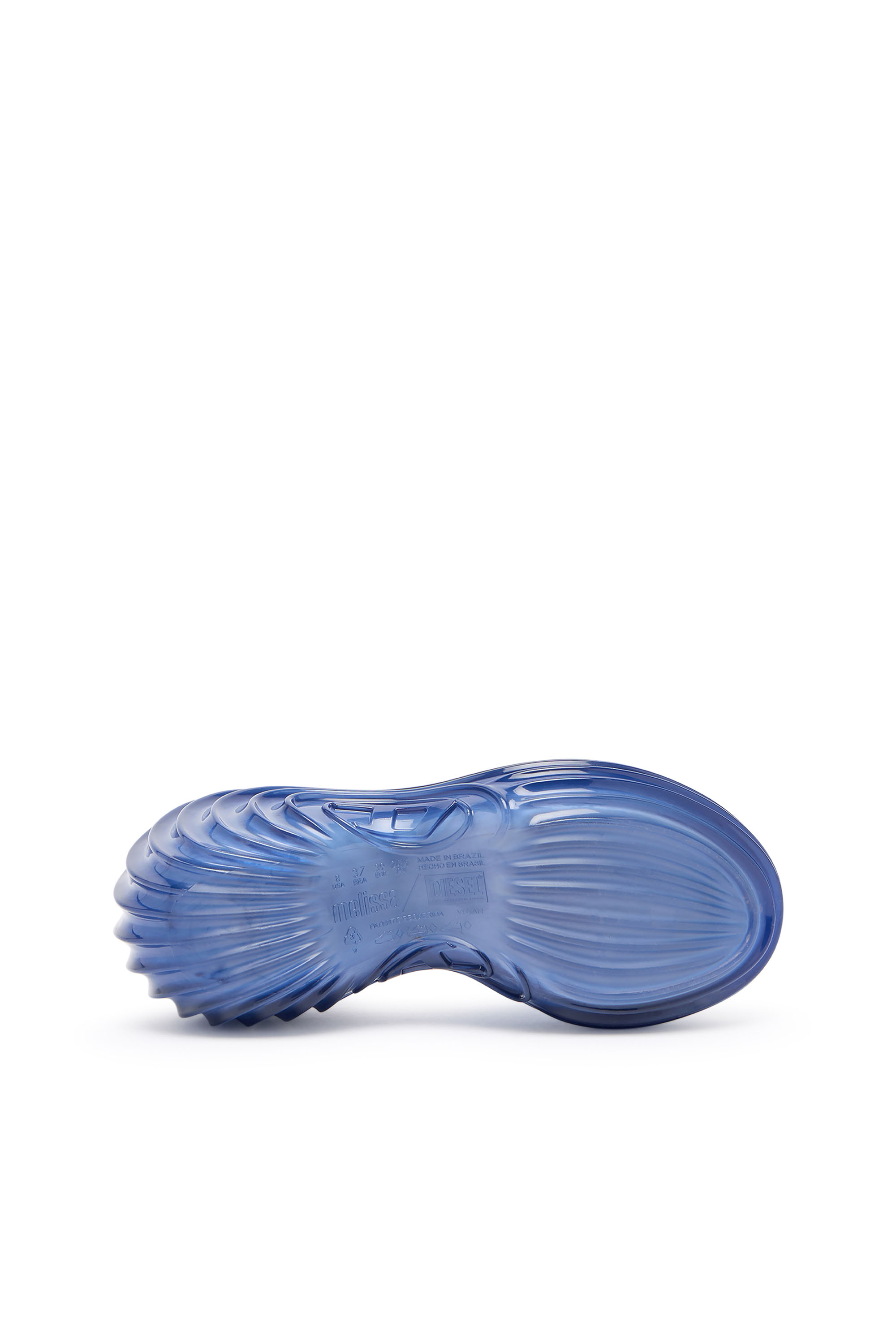 Diesel - MELISSA QUANTUM PLATFORM, Woman's Platform mule in Melflex&reg; in Blue - 4