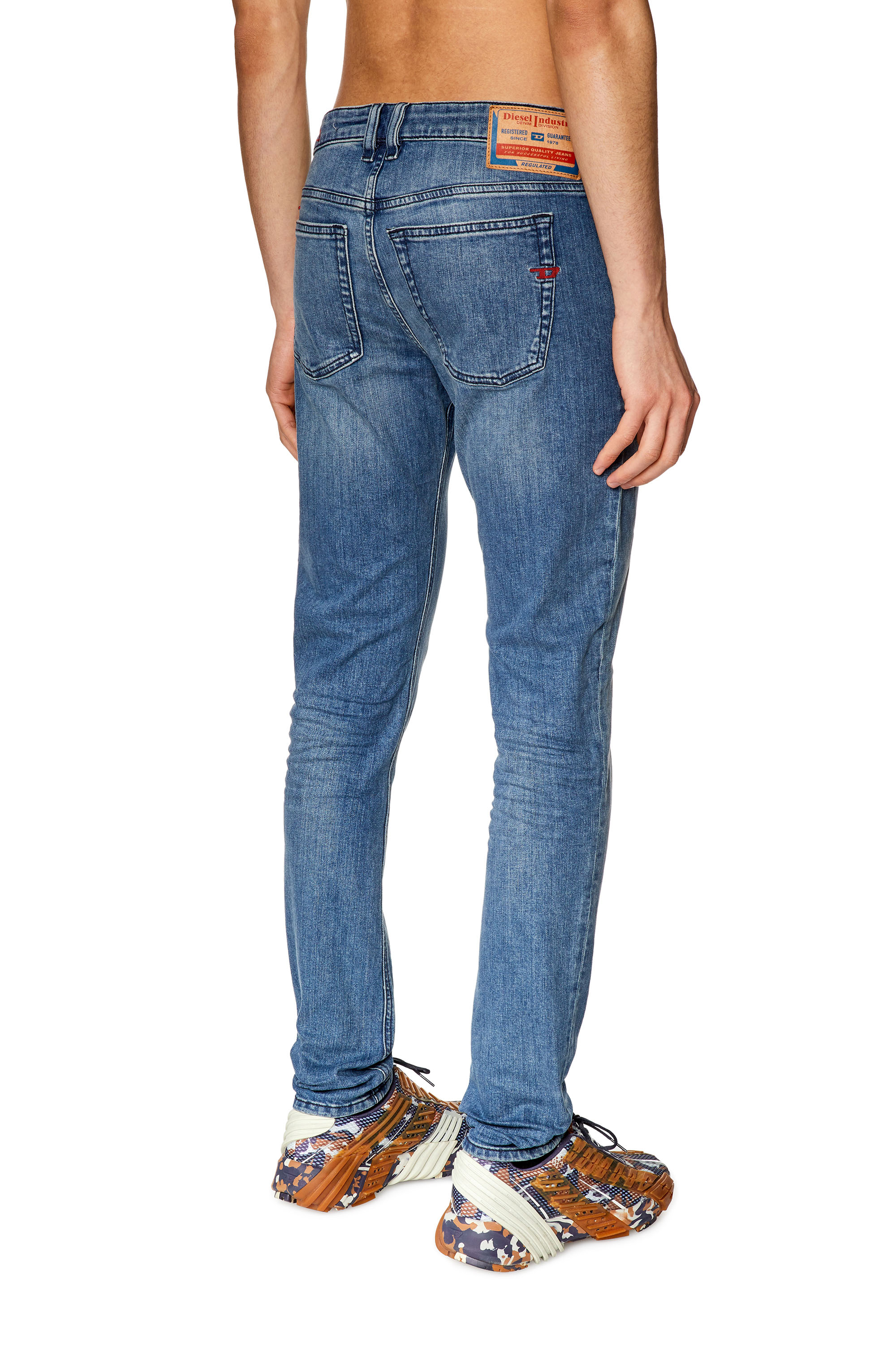 Diesel - 1979 Sleenker 0LICM Skinny Jeans, Medium blue - Image 2