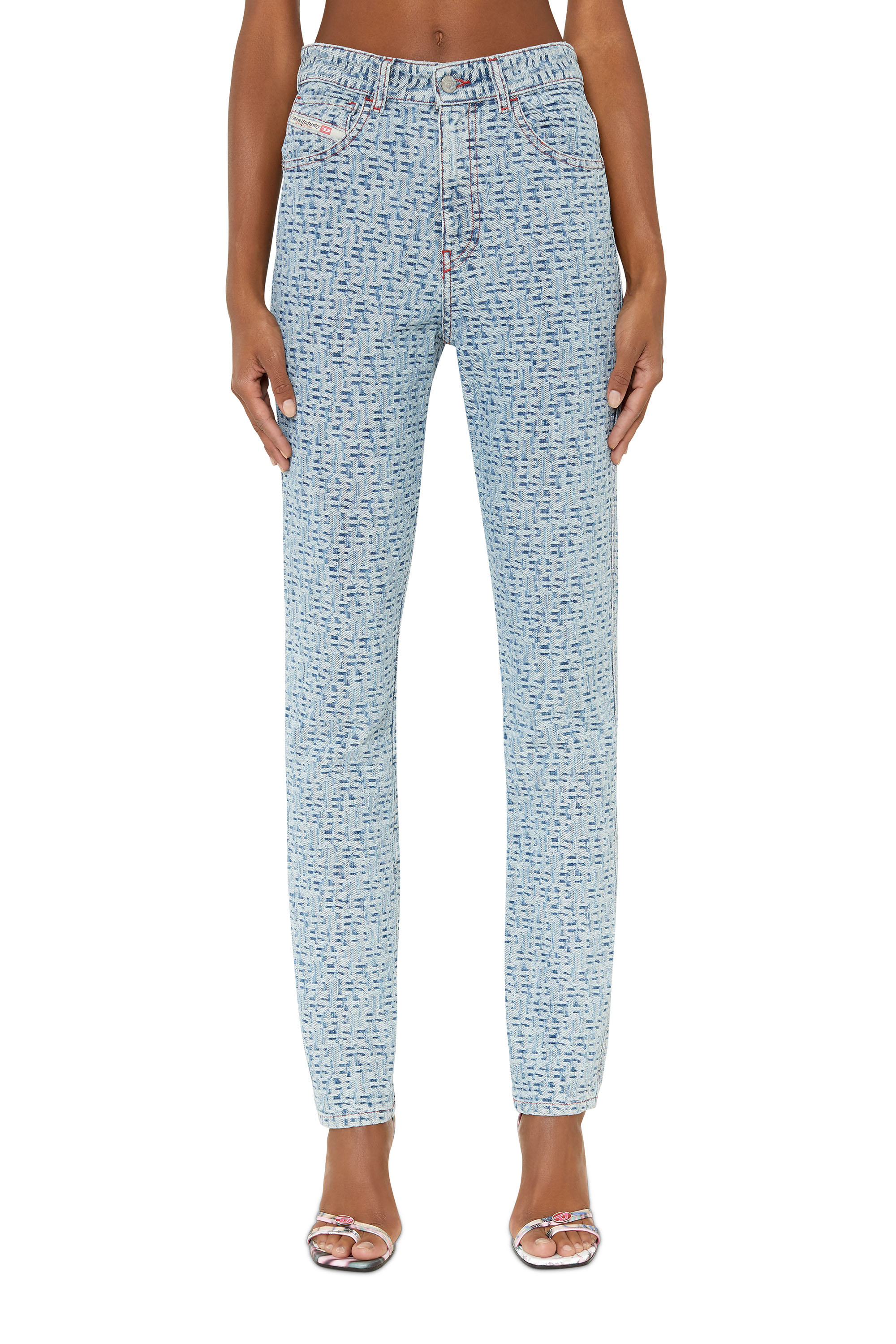 Diesel - 1994 09E37 Straight Jeans, Light Blue - Image 1