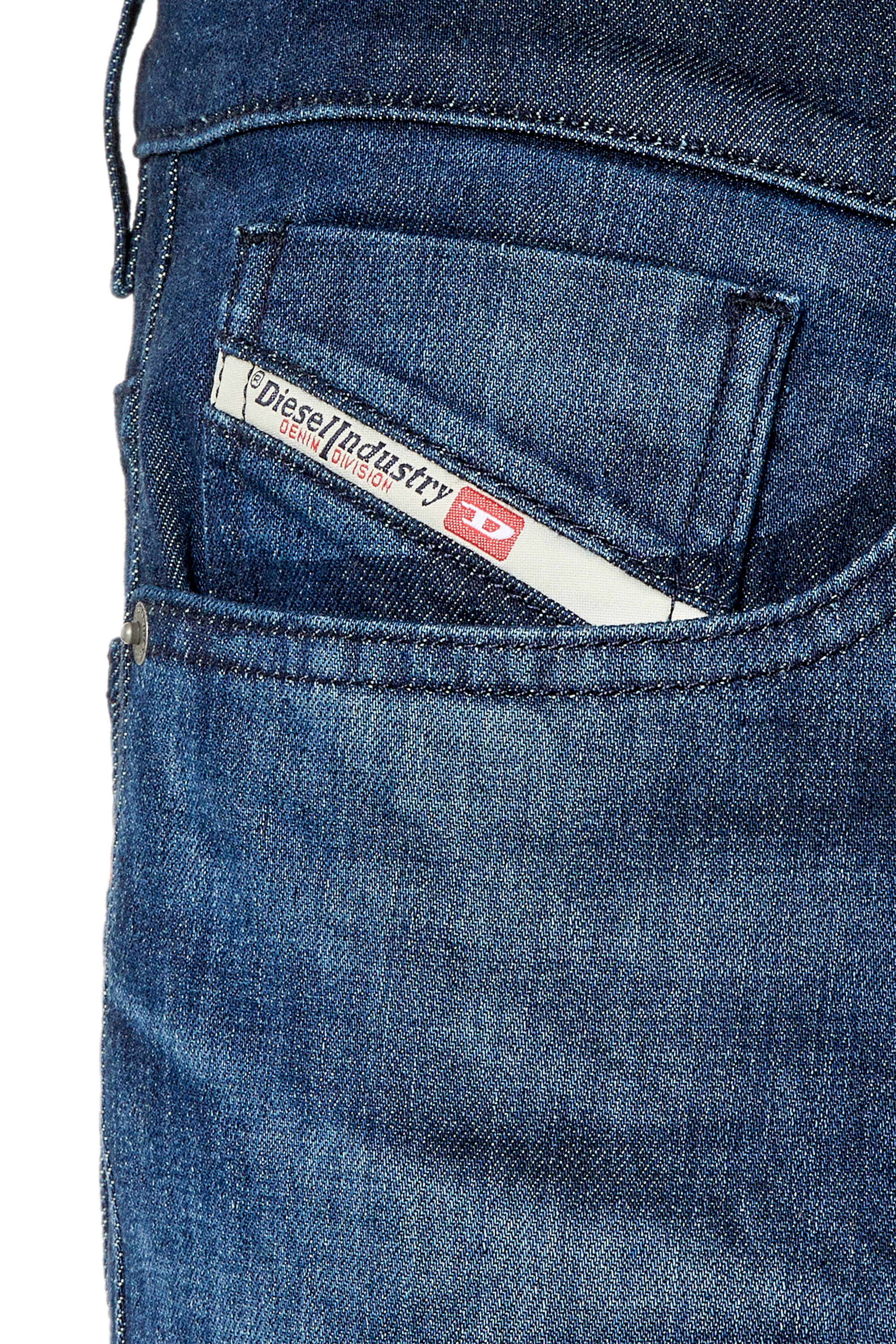 Diesel - 2005 D-FINING 0TFAT Tapered Jeans, Dark Blue - Image 5