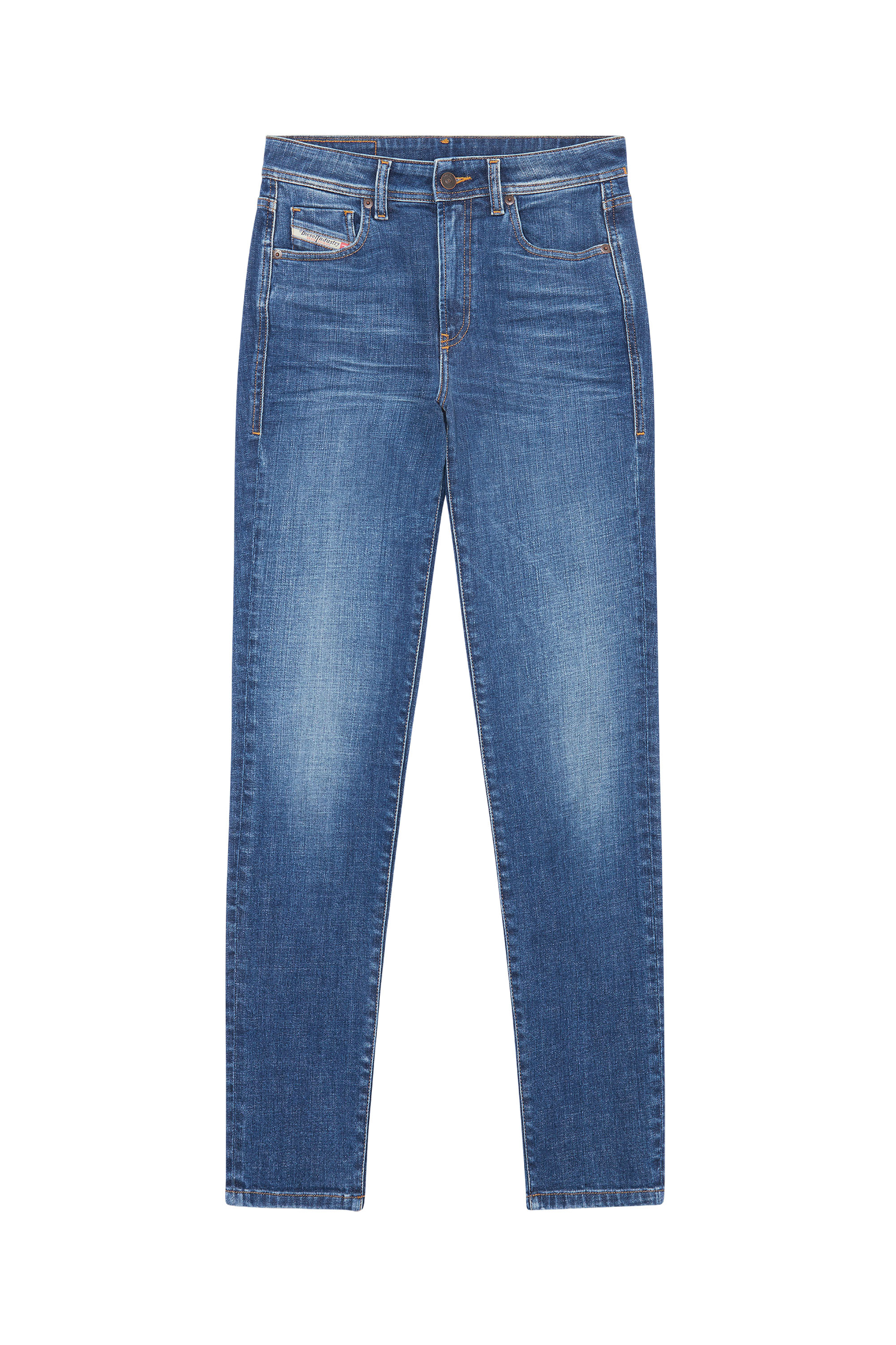 2004 09D46 Tapered Jeans, Medium blue - Jeans