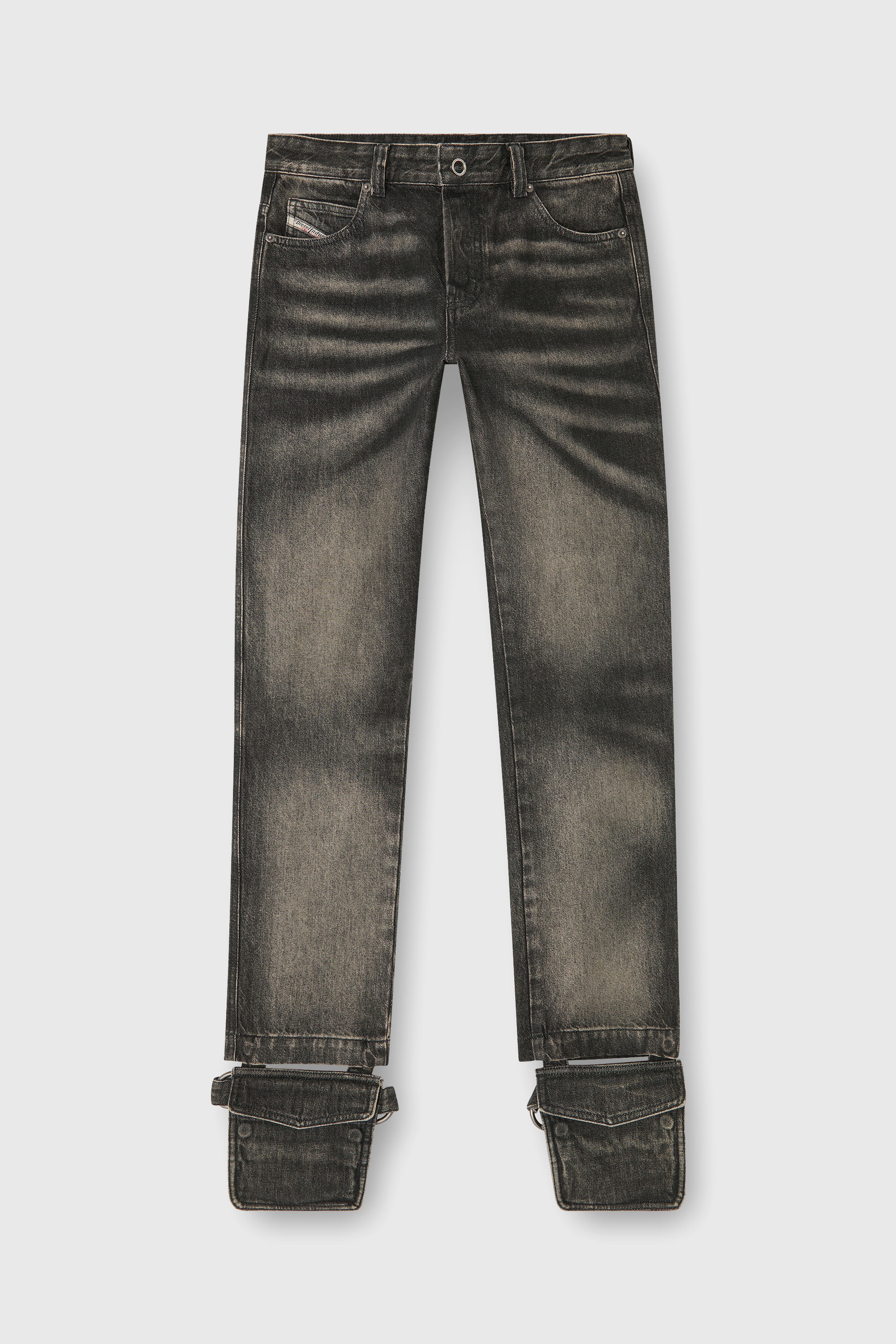 Diesel - Man's Slim Jeans D-Ghetvyl 09R33, Black/Dark grey - 2