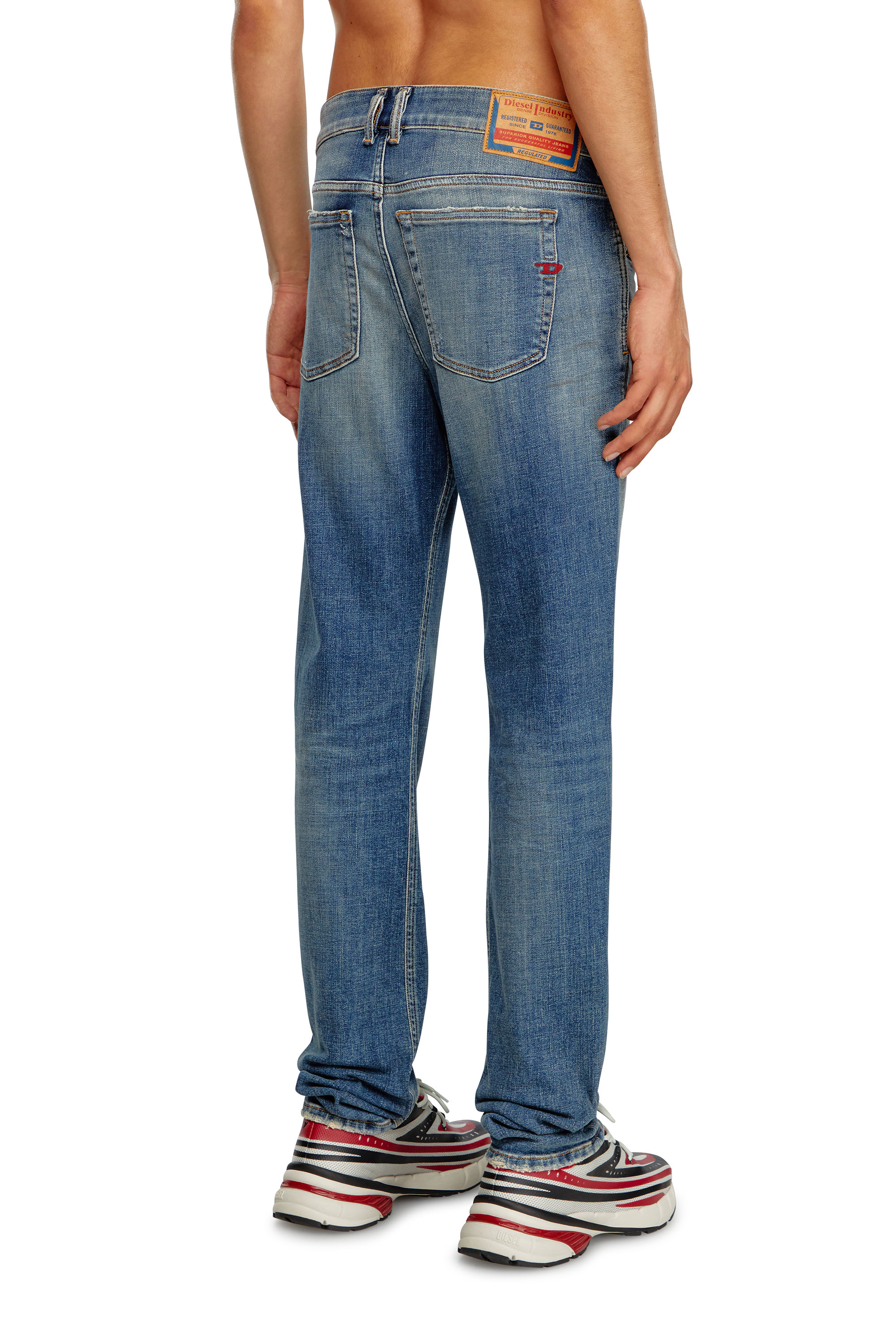 Diesel - Man's Skinny Jeans 1979 Sleenker 09J22, Medium blue - 4