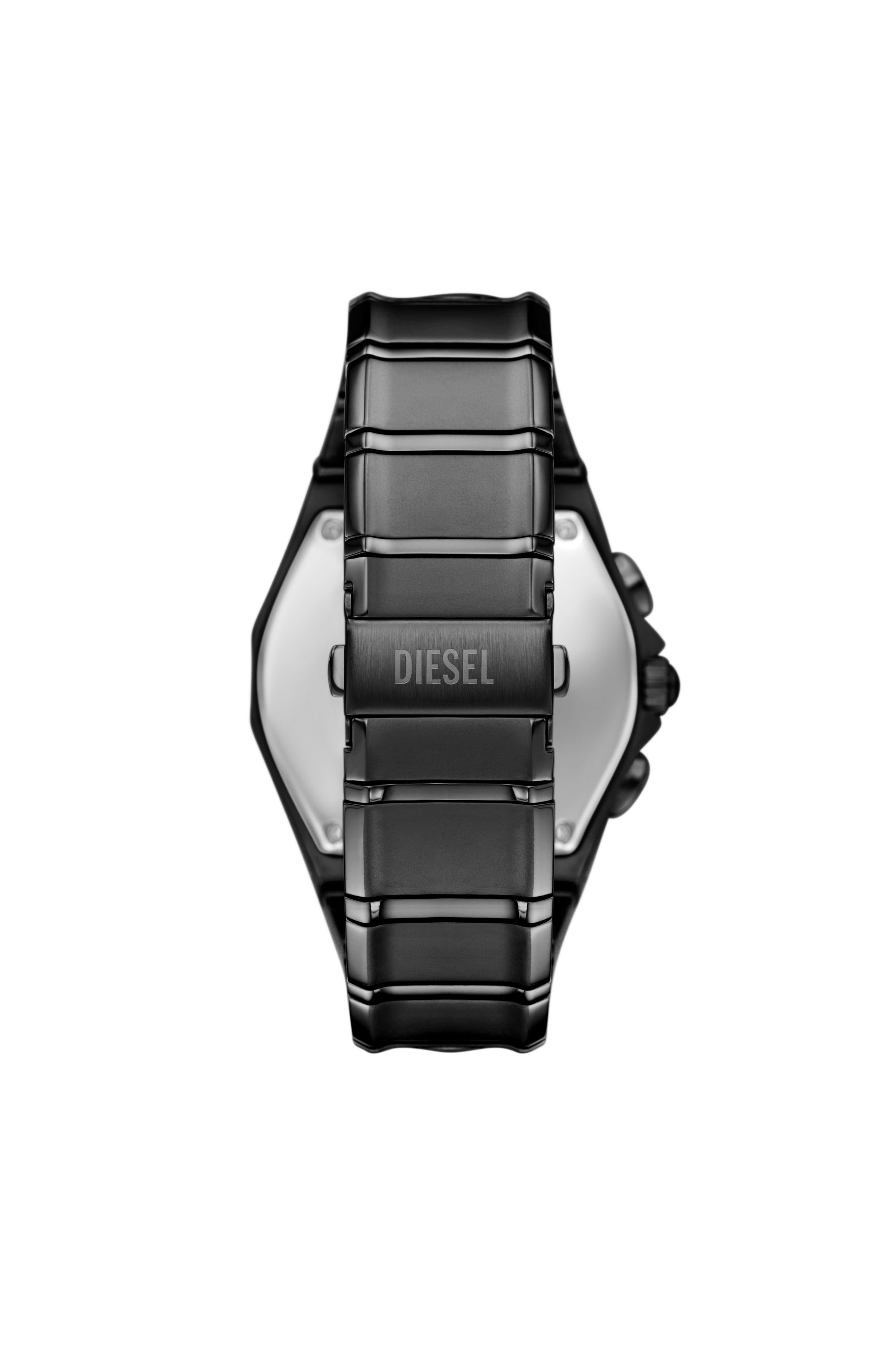 Diesel - DZ4696 WATCH, Man's D-Curve black stainless steel watch in Black - 2
