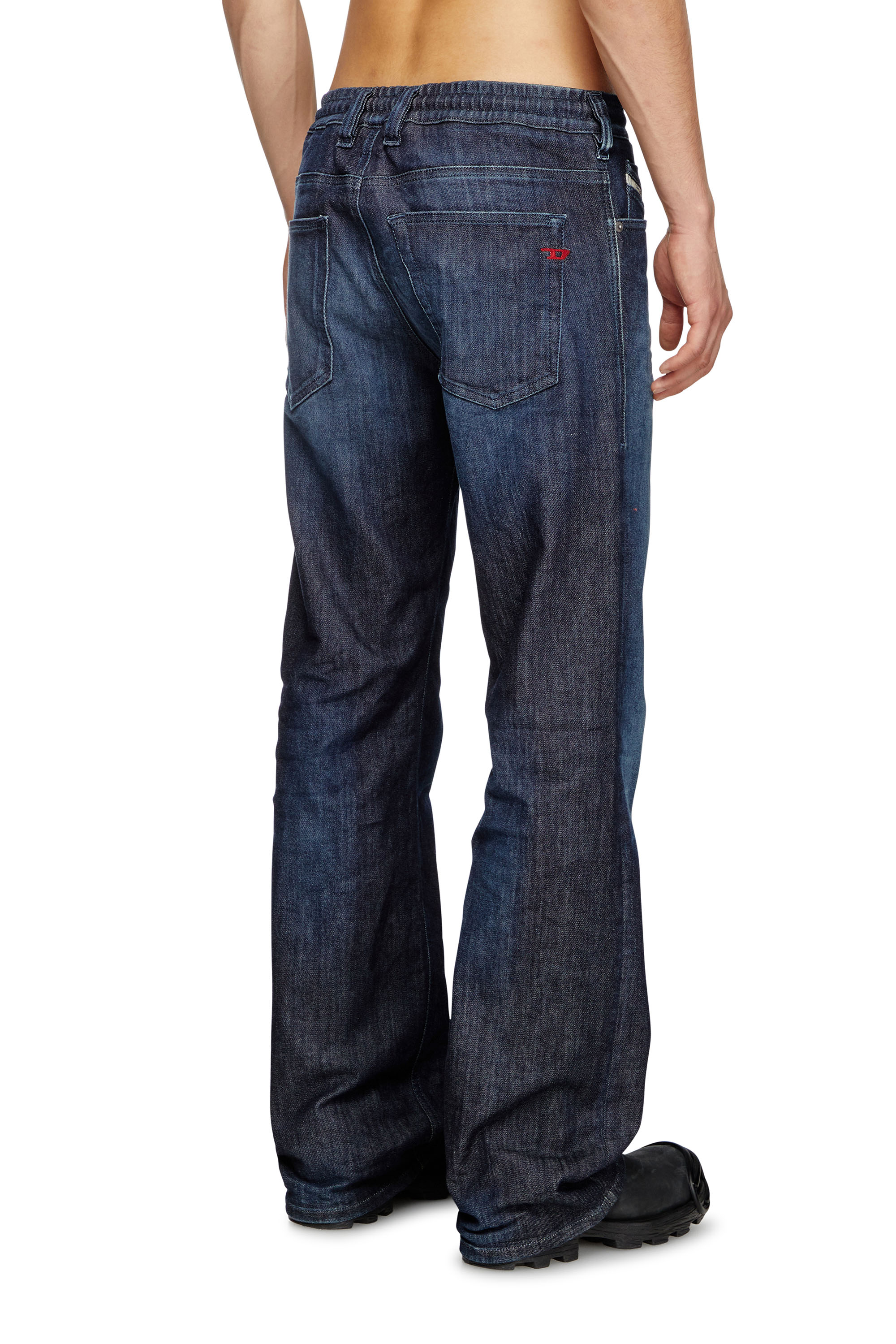 Diesel - Man's Relaxed 2080 D-Reel Joggjeans® 09L11, Dark Blue - 4