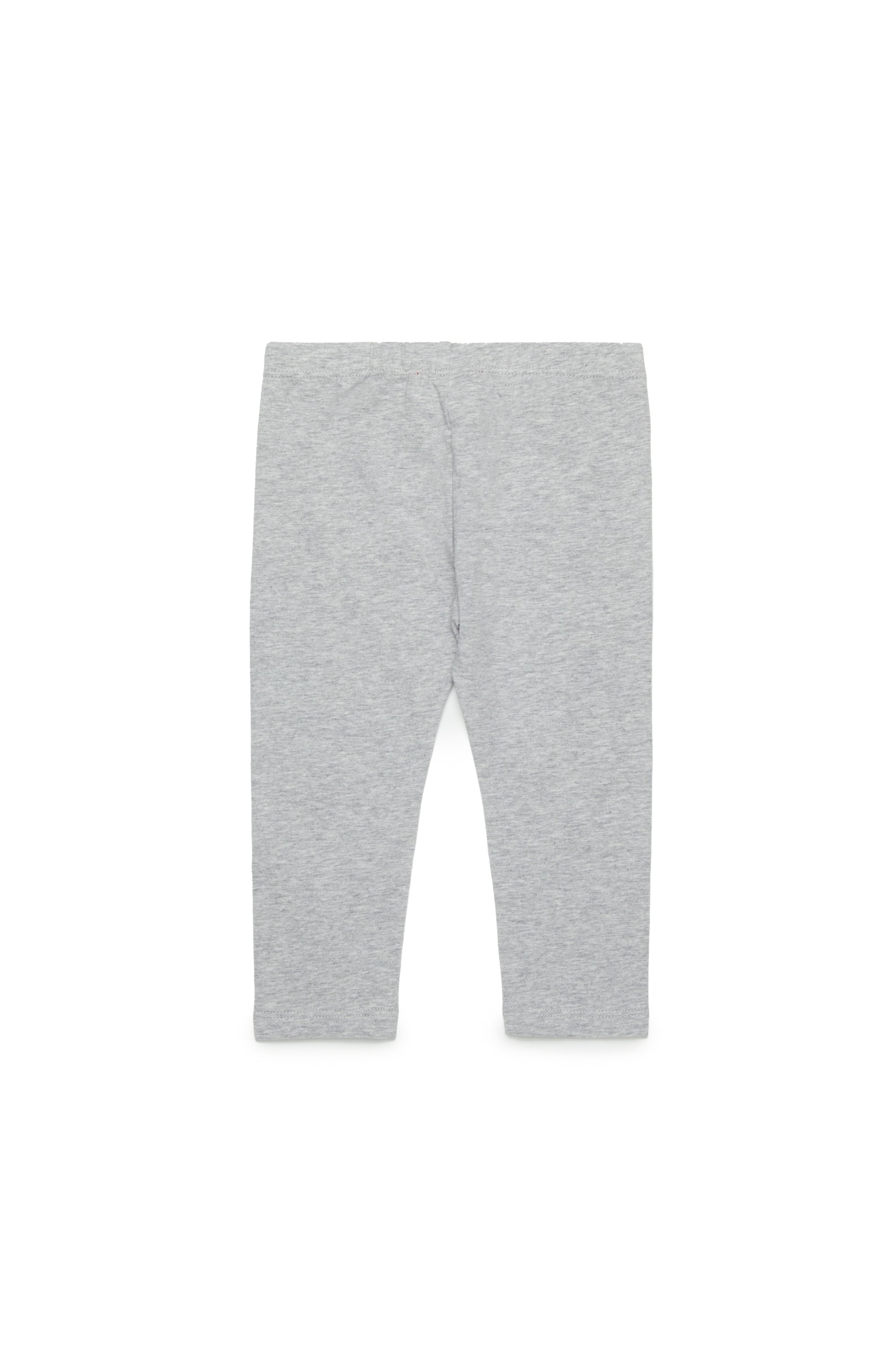 Diesel - PSTRAB, Woman's Leggings with metallic logo in Grey - 2