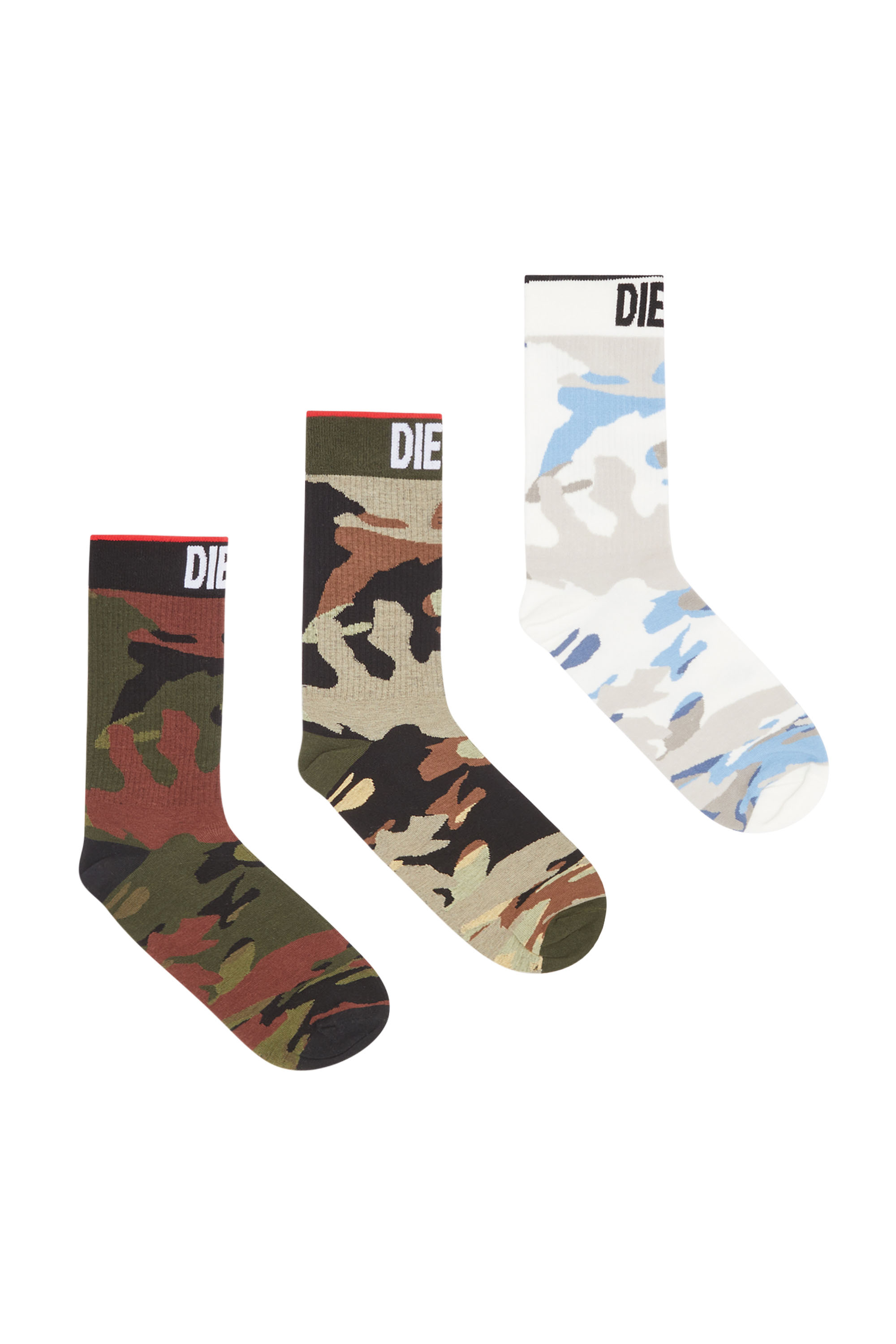 SKM-RAY-THREEPACK, Green/Brown