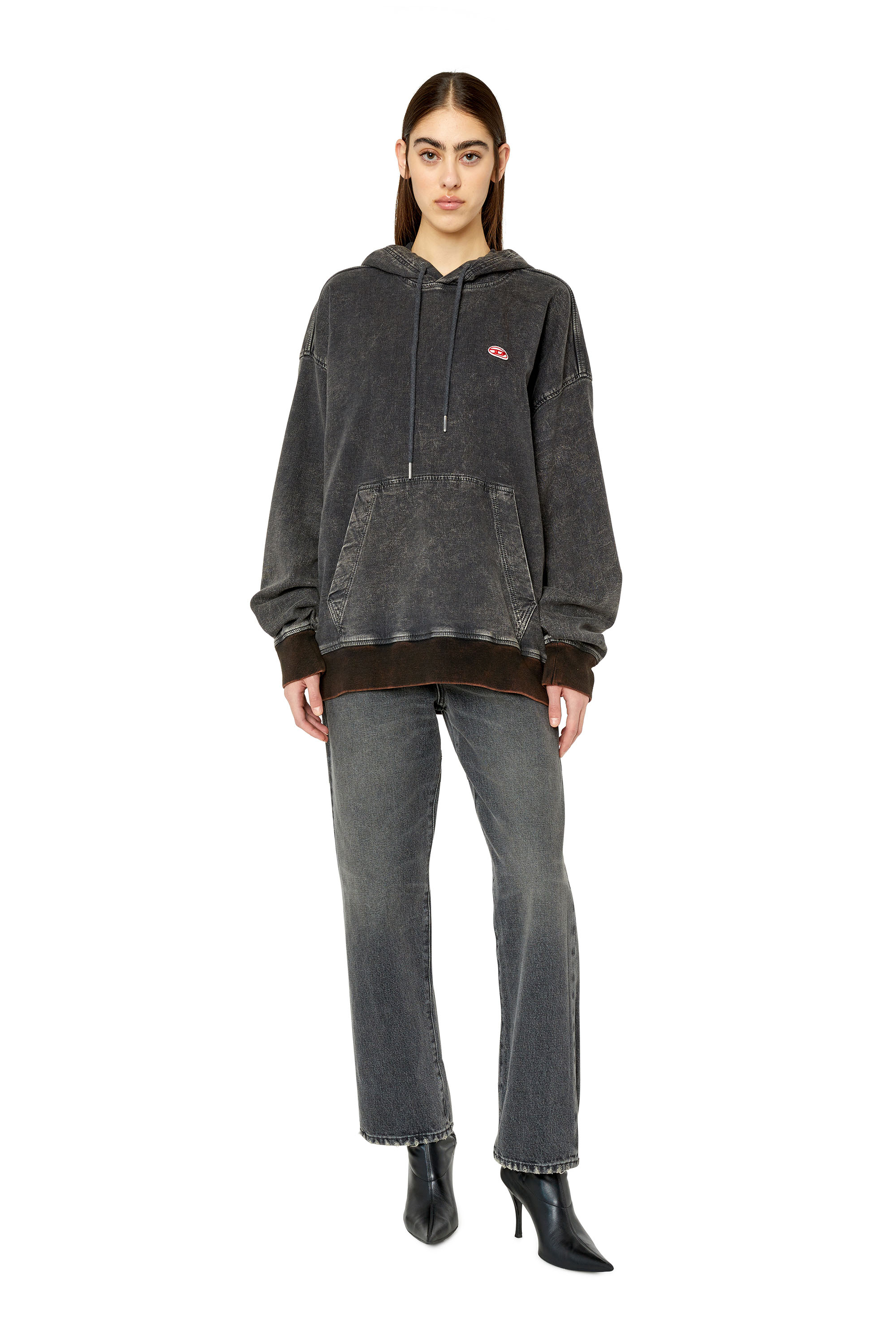 Diesel - 1999 D-Reggy 007K8 Straight Jeans, Black/Dark grey - Image 4