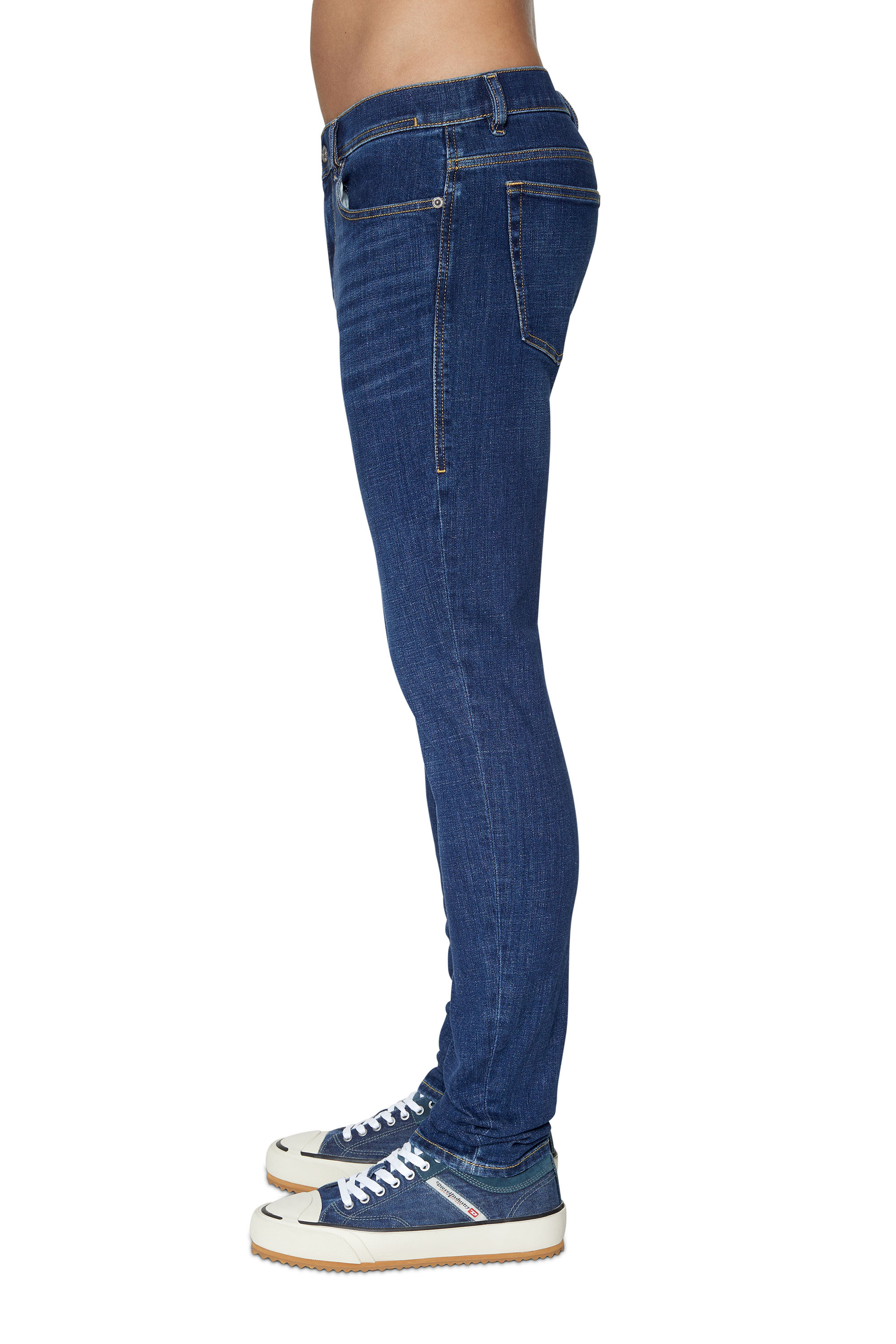 Diesel - 1983 D-Amny 09B98 Skinny Jeans, Dark Blue - Image 5