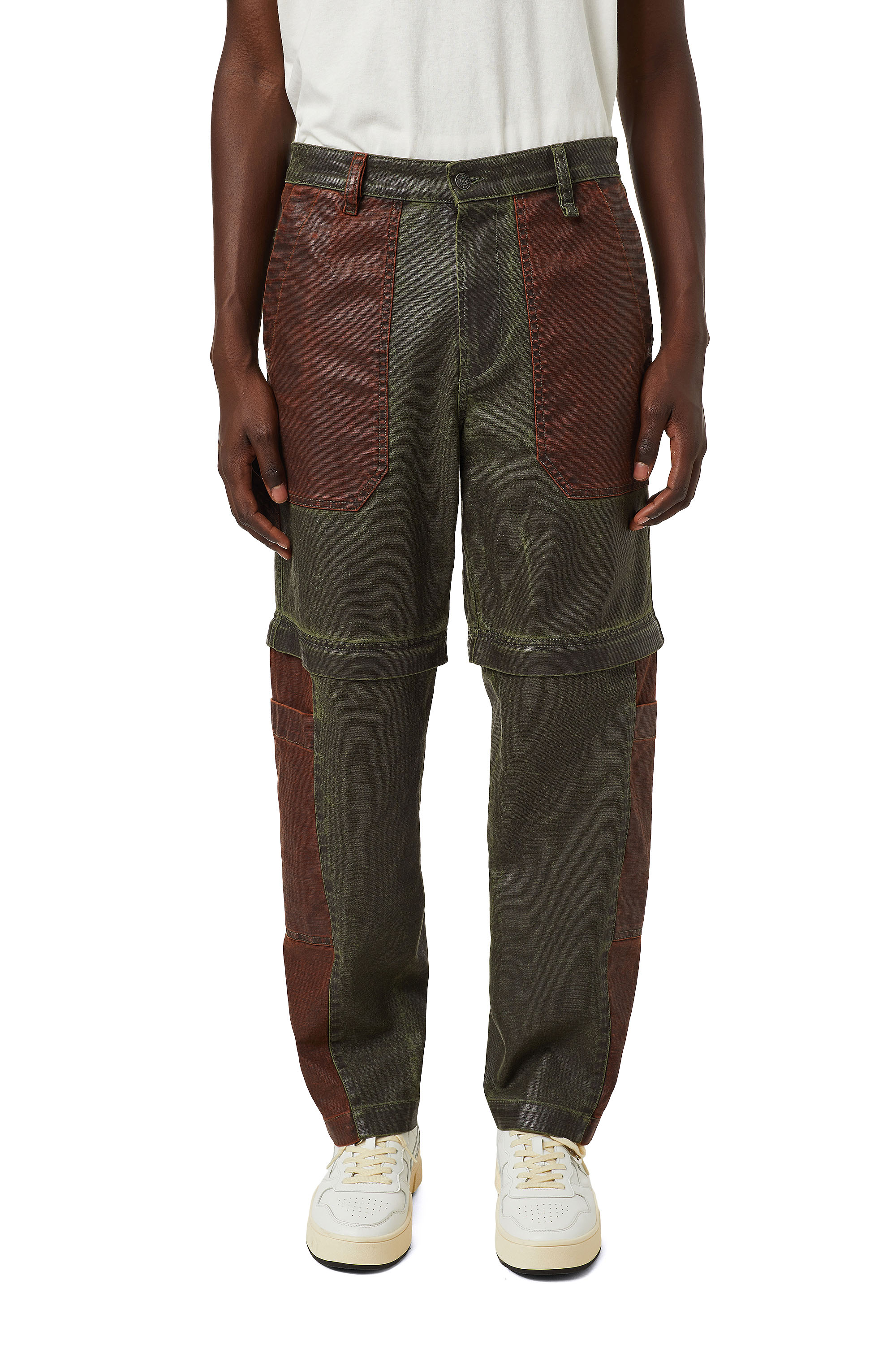 D-Multy 0KDAQ, Green/Brown - Jeans