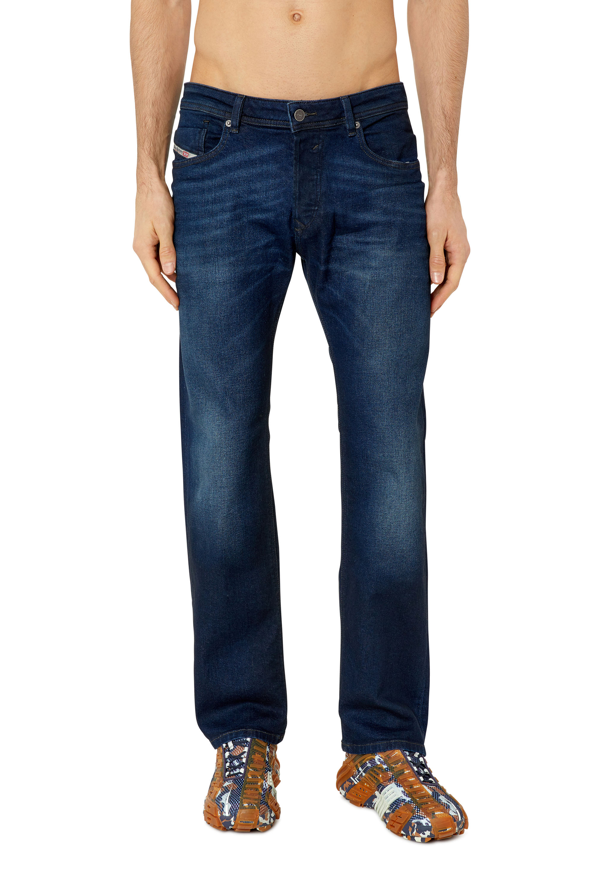 Diesel - Straight Jeans Waykee E814W, Medium blue - Image 2