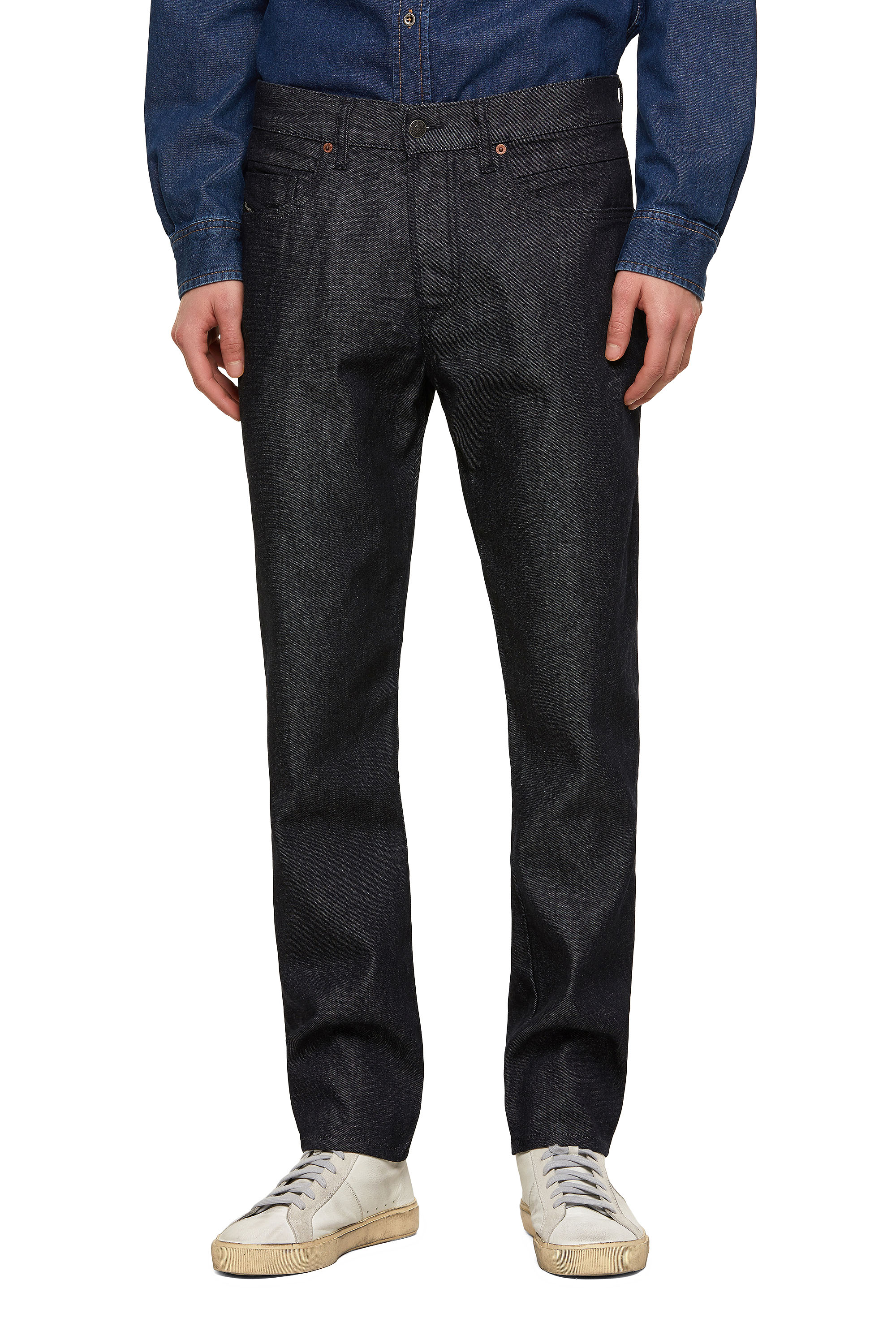 D-Fining-Chino 009HF, Dark Blue - Jeans