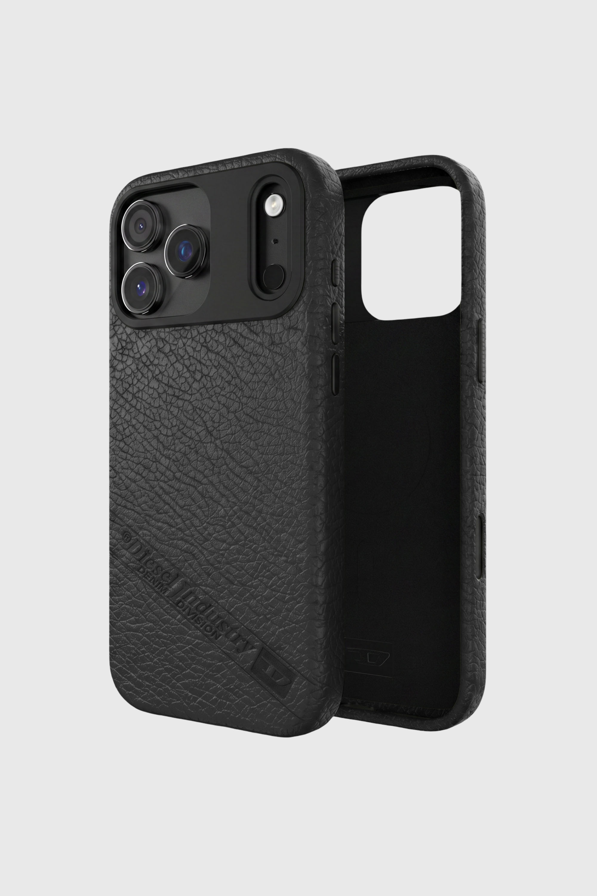 Diesel - 60642 MOULDED CASE, Unisex's Flag D case with MagSafe for iPhone 17 Pro Max in Black - 1