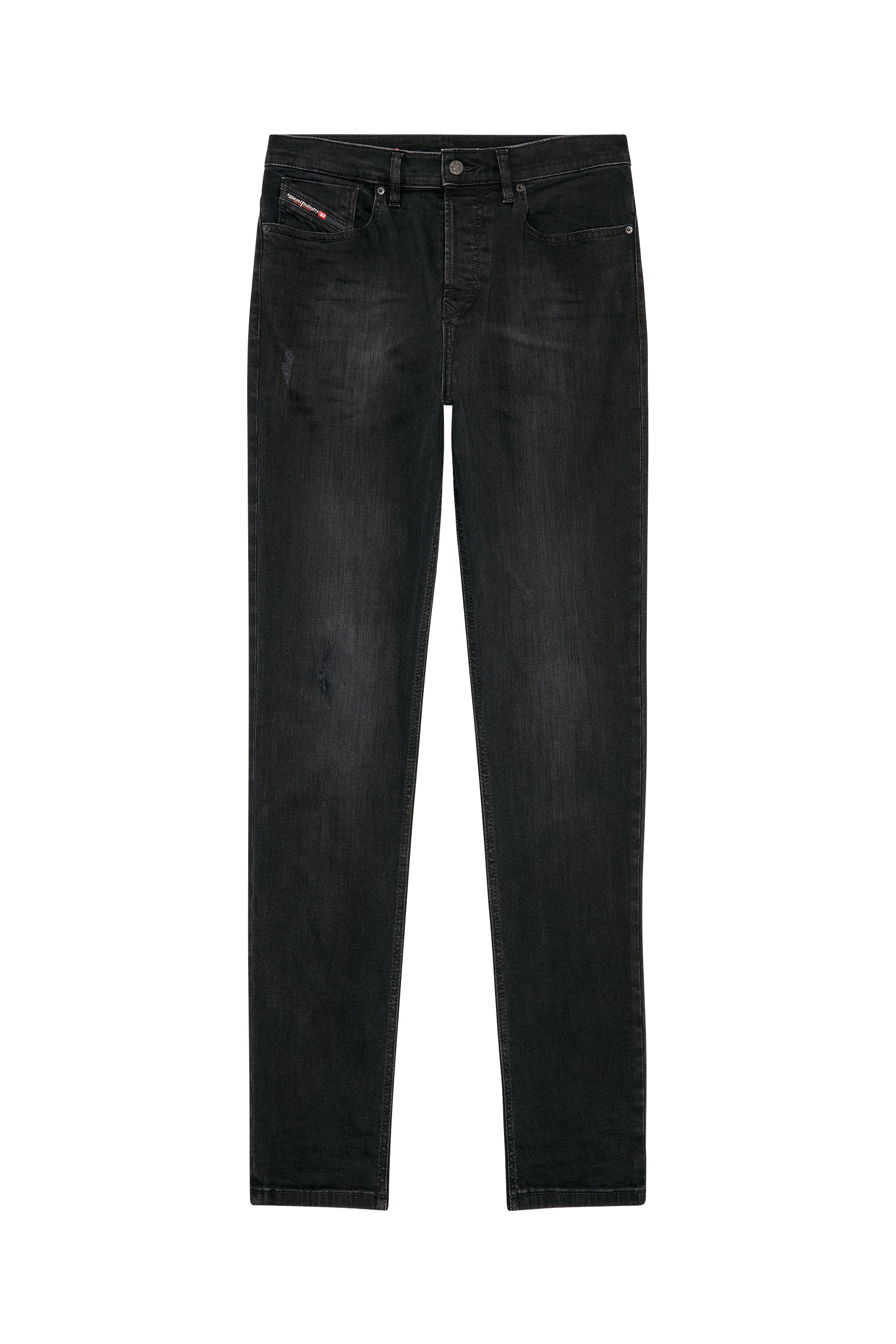 Diesel - 2005 D-FINING 0TFAS Tapered Jeans, Black/Dark grey - Image 3