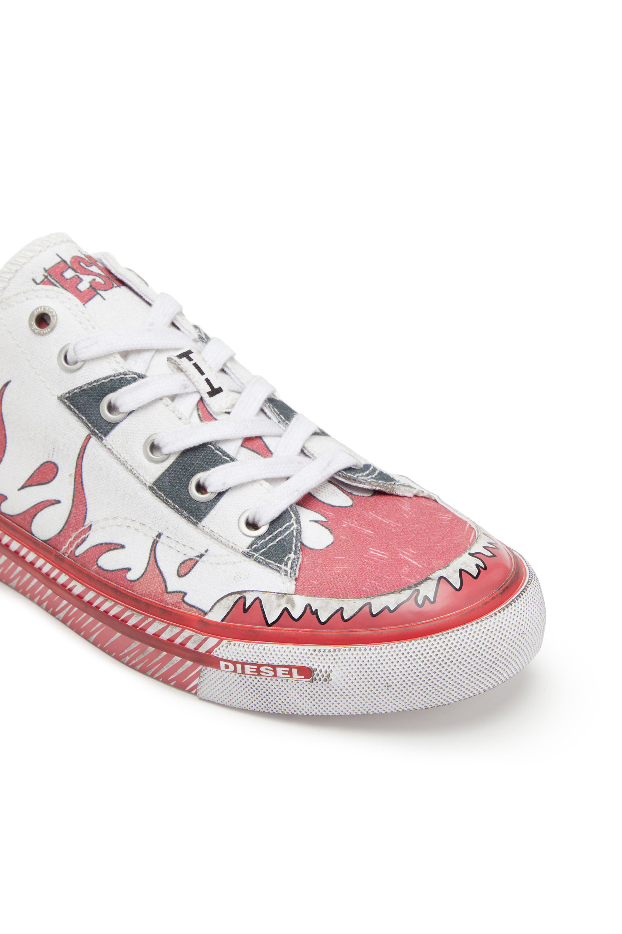 Diesel - S-ATHOS LOW, White/Red - Image 6