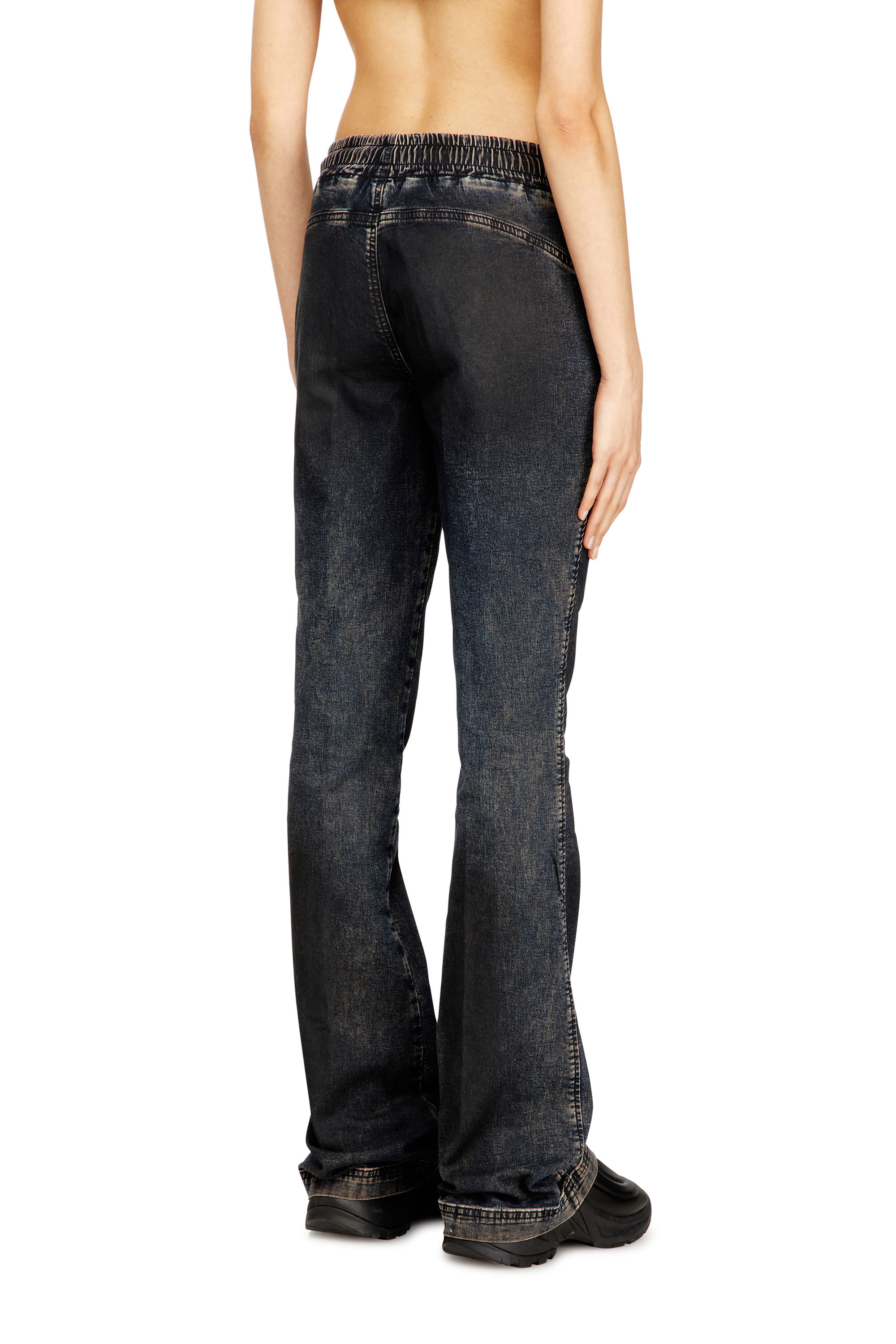 Diesel - Woman's Bootcut 2069 D-Ebbey Joggjeans® 09N64, Dark Blue - 3