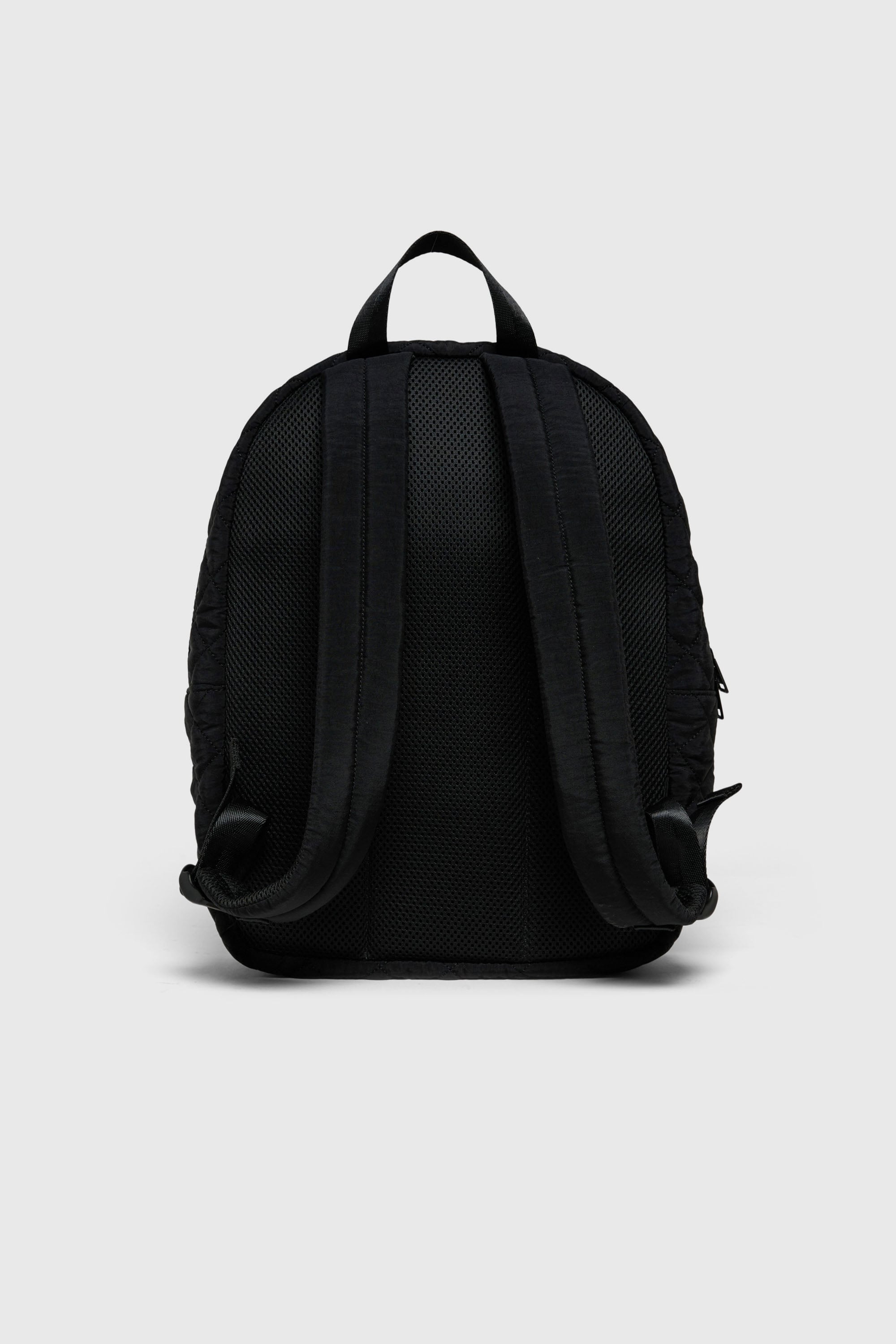 Diesel - WMENT, Unisex's WMENT - Backpack in quilted nylon in Black - 2