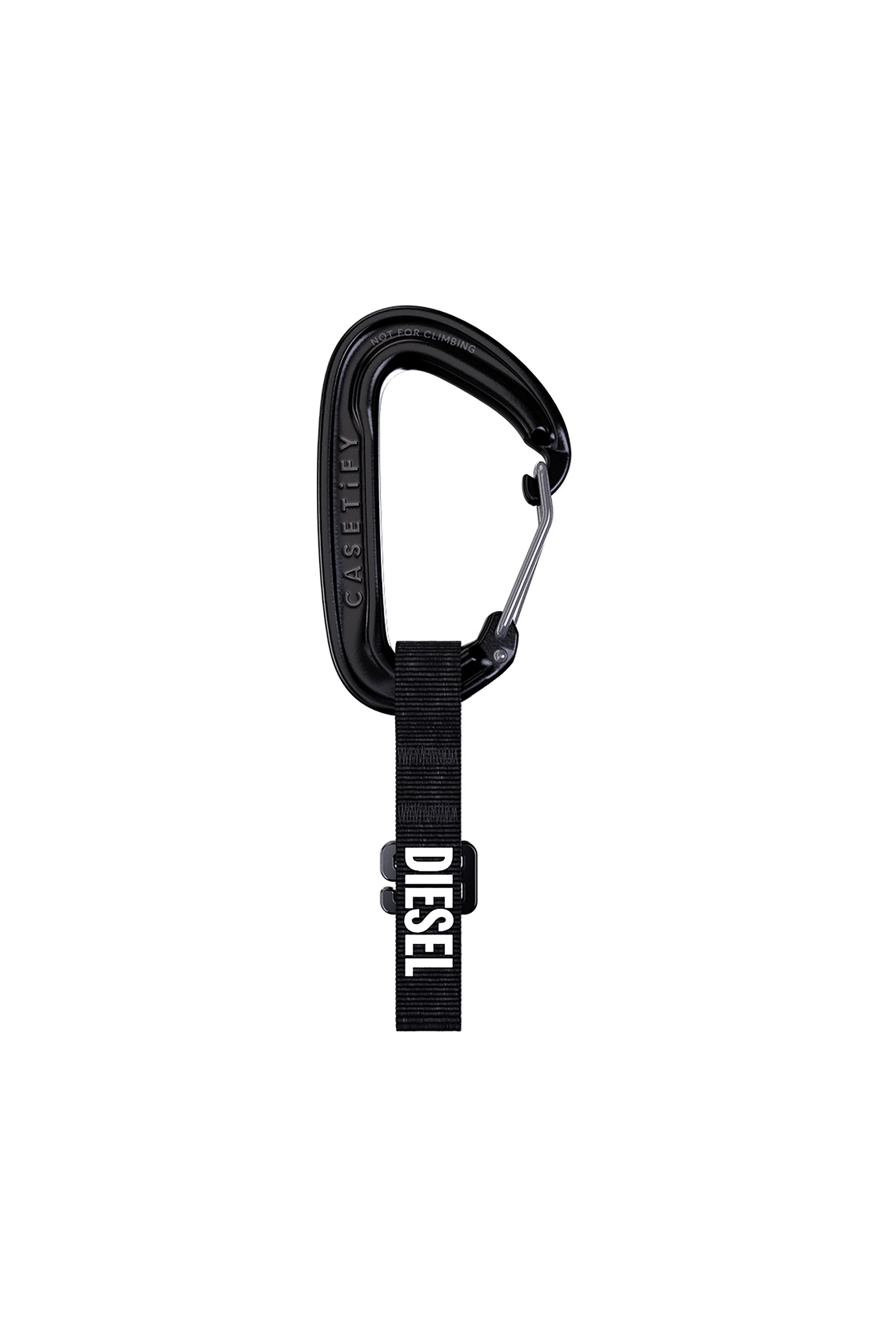 Diesel - 60373 CASETIFY  CARABINER, Unisex's Carabiner Black in Black - 2