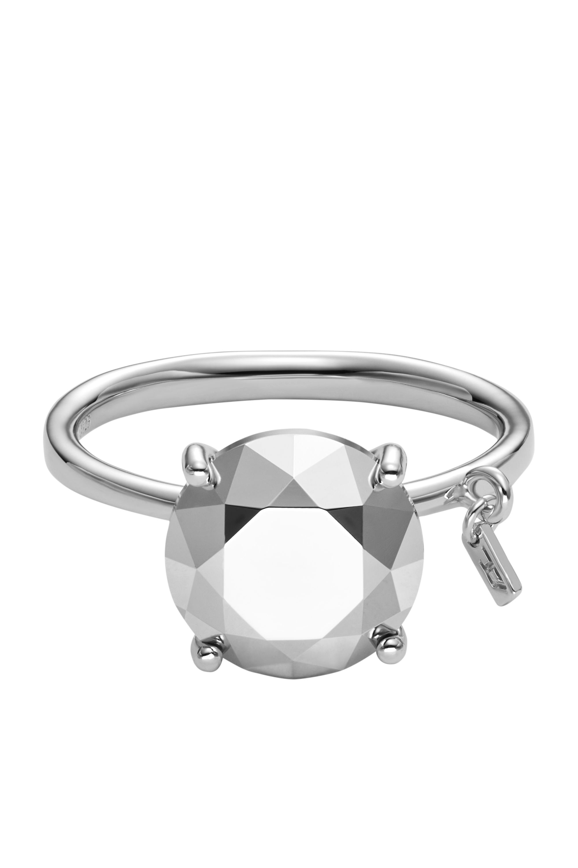Diesel - DL1353040 STERLING SILVER JEWEL, Unisex's Diamond Cut Sterling Silver Ring in Silver - 2