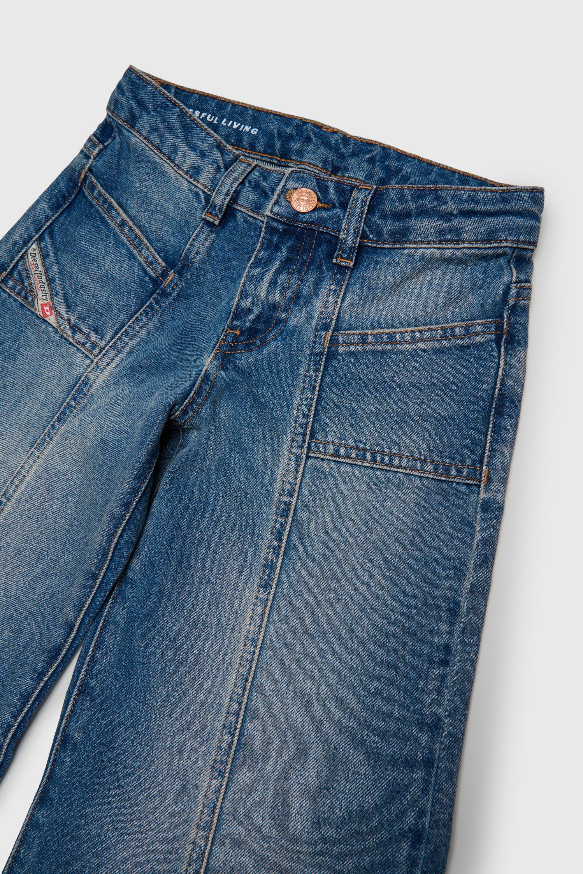Diesel - Woman's D-PAM-J, Medium blue - 3