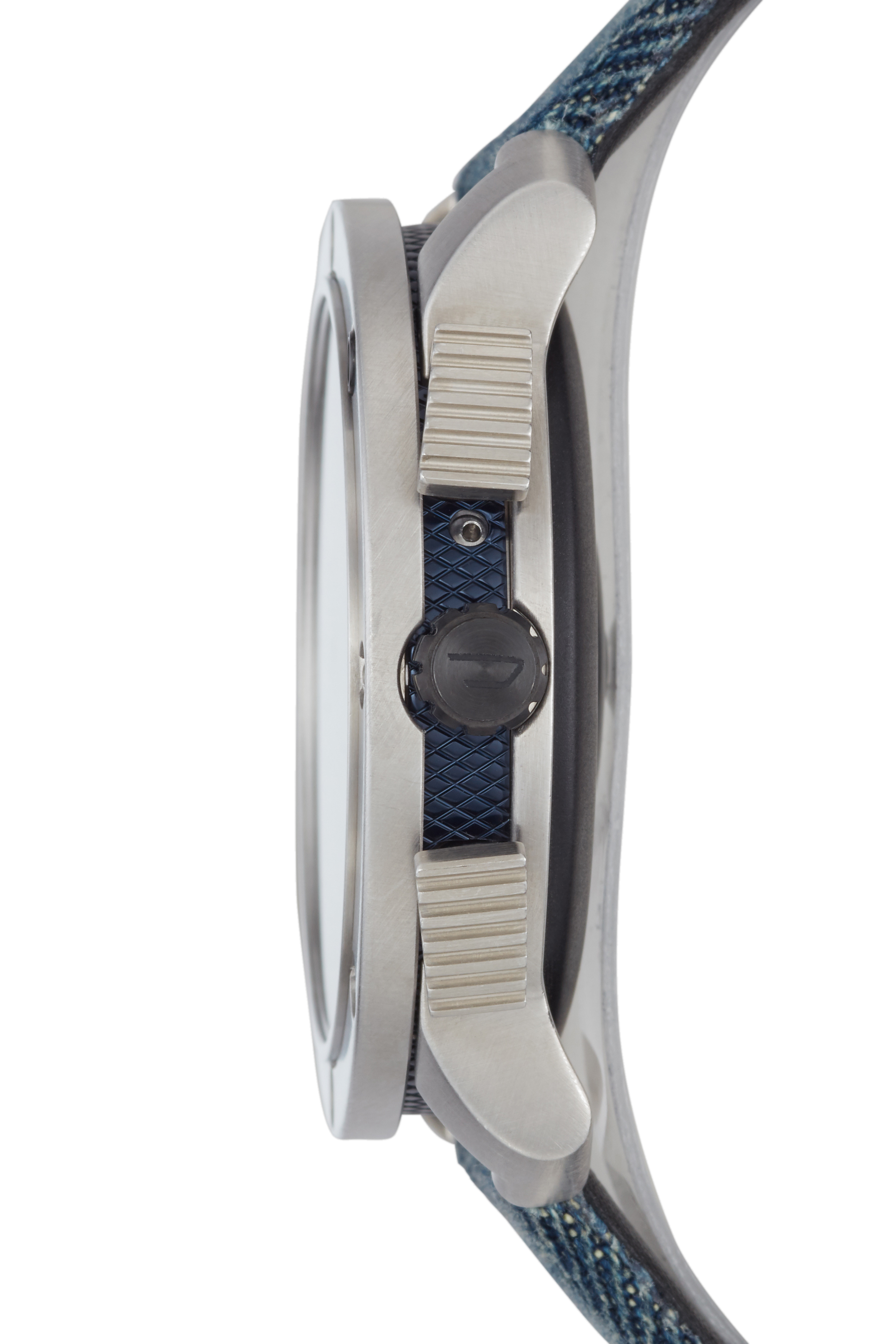 Diesel - DZT2015, Man's Axial Smartwatch - Blue Denim in Blue Jeans - 3