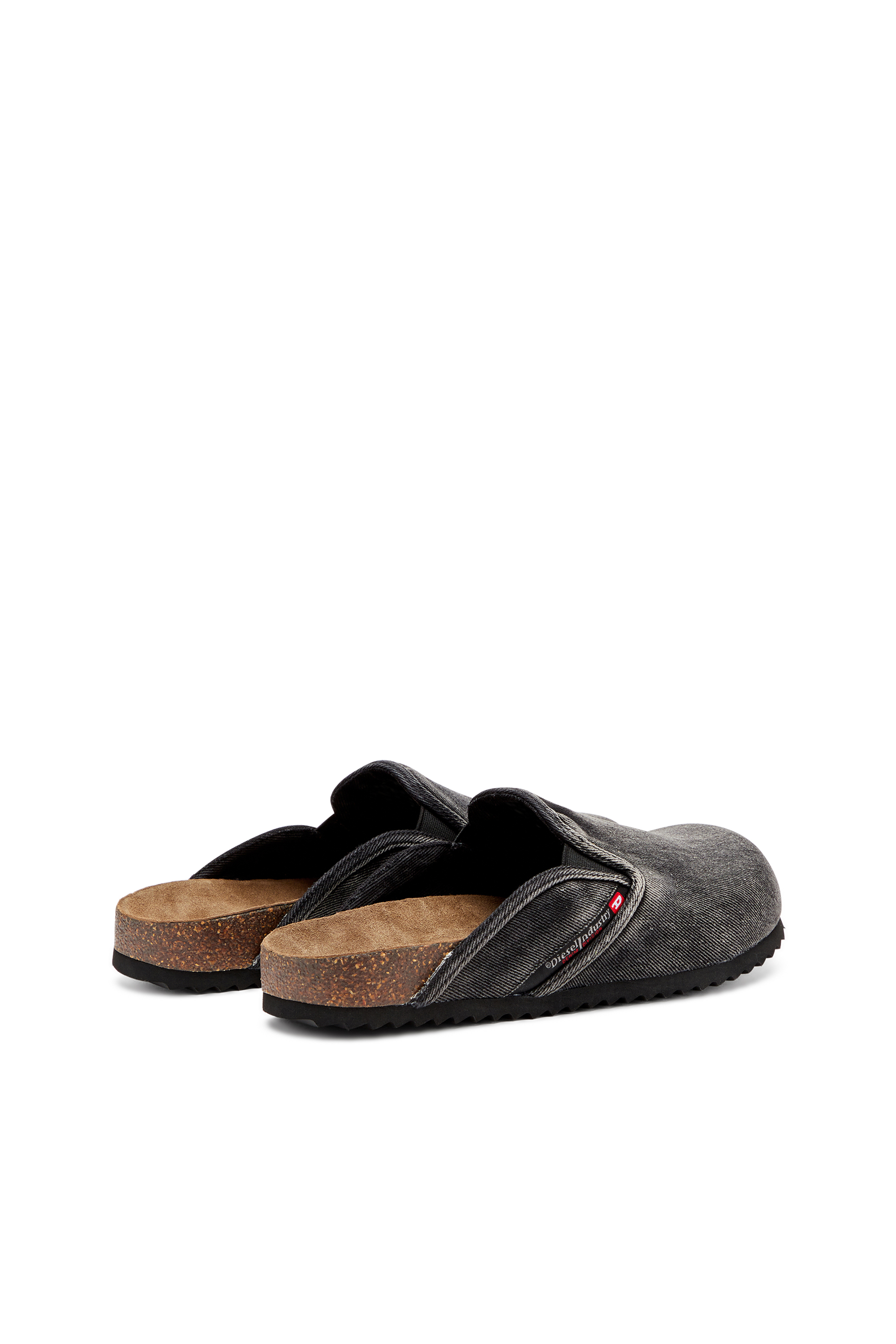 Diesel - D-WOODSTOCK SLIP-ON, Man's D-Woodstock-Denim mules in Black - 3