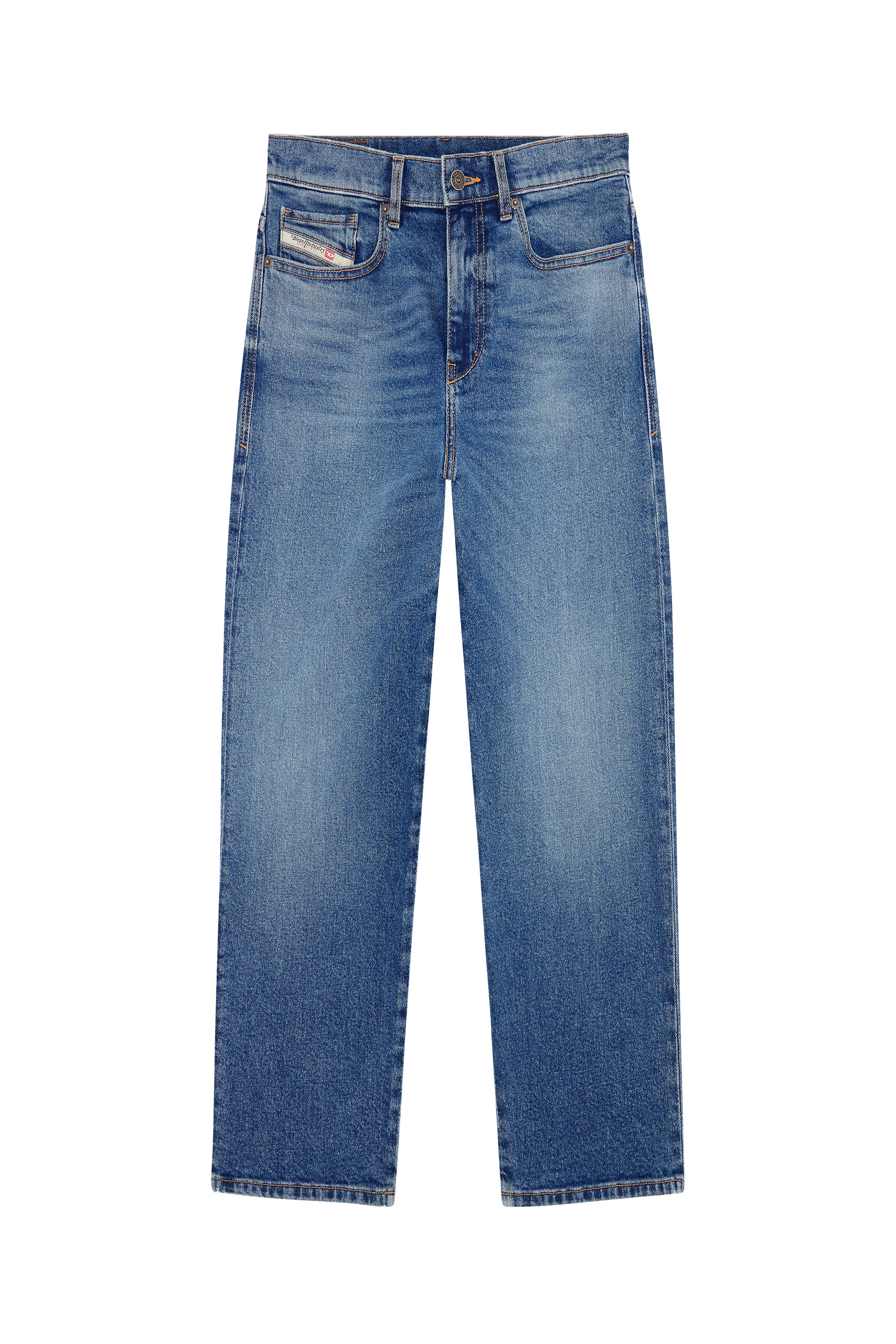 Diesel - 2016 D-Air 0NFAJ Boyfriend Jeans, Medium blue - Image 6
