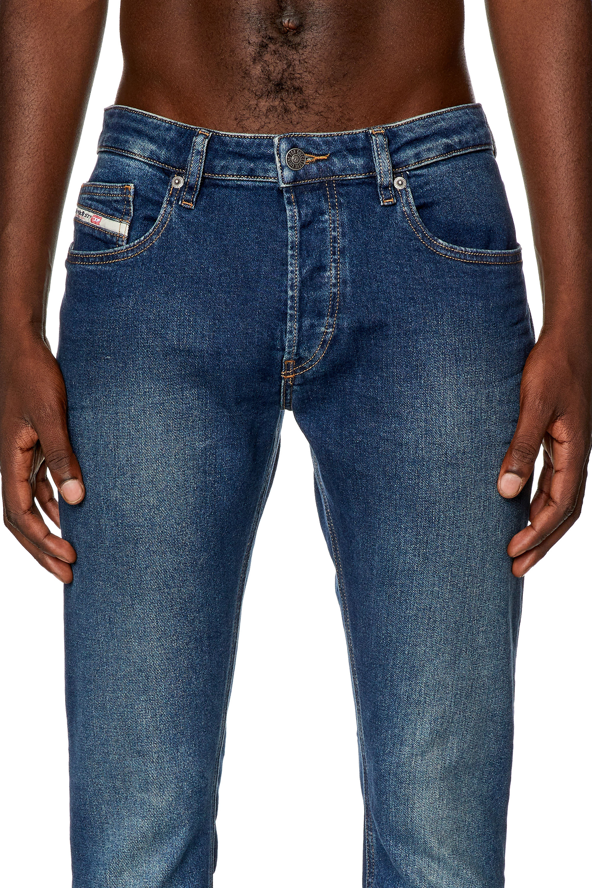 Diesel - Slim Jeans D-Luster 0EKAV, Dark Blue - Image 4