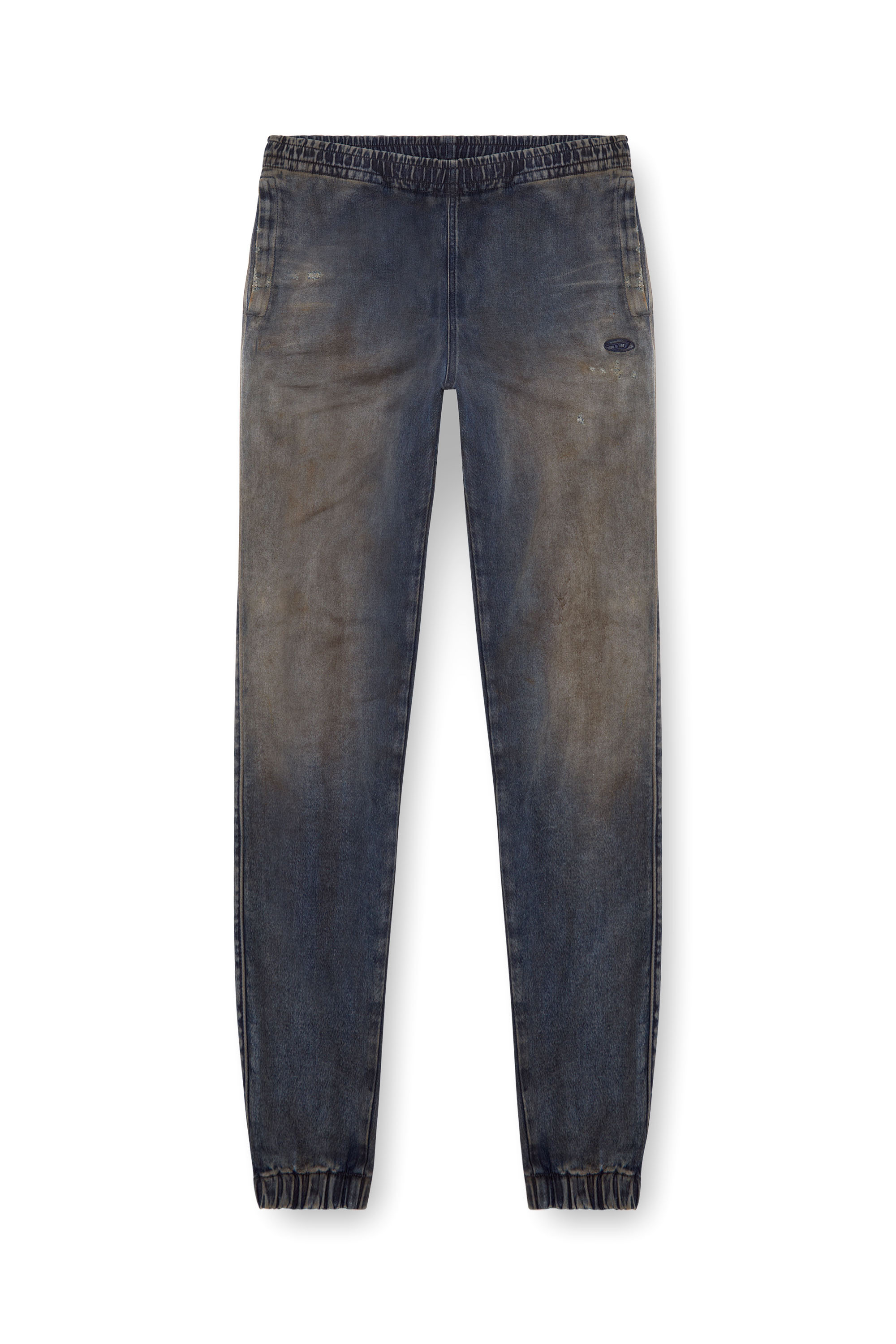 Diesel - Man's Tapered D-Lab Track Denim 068LV, Dark Blue - 5