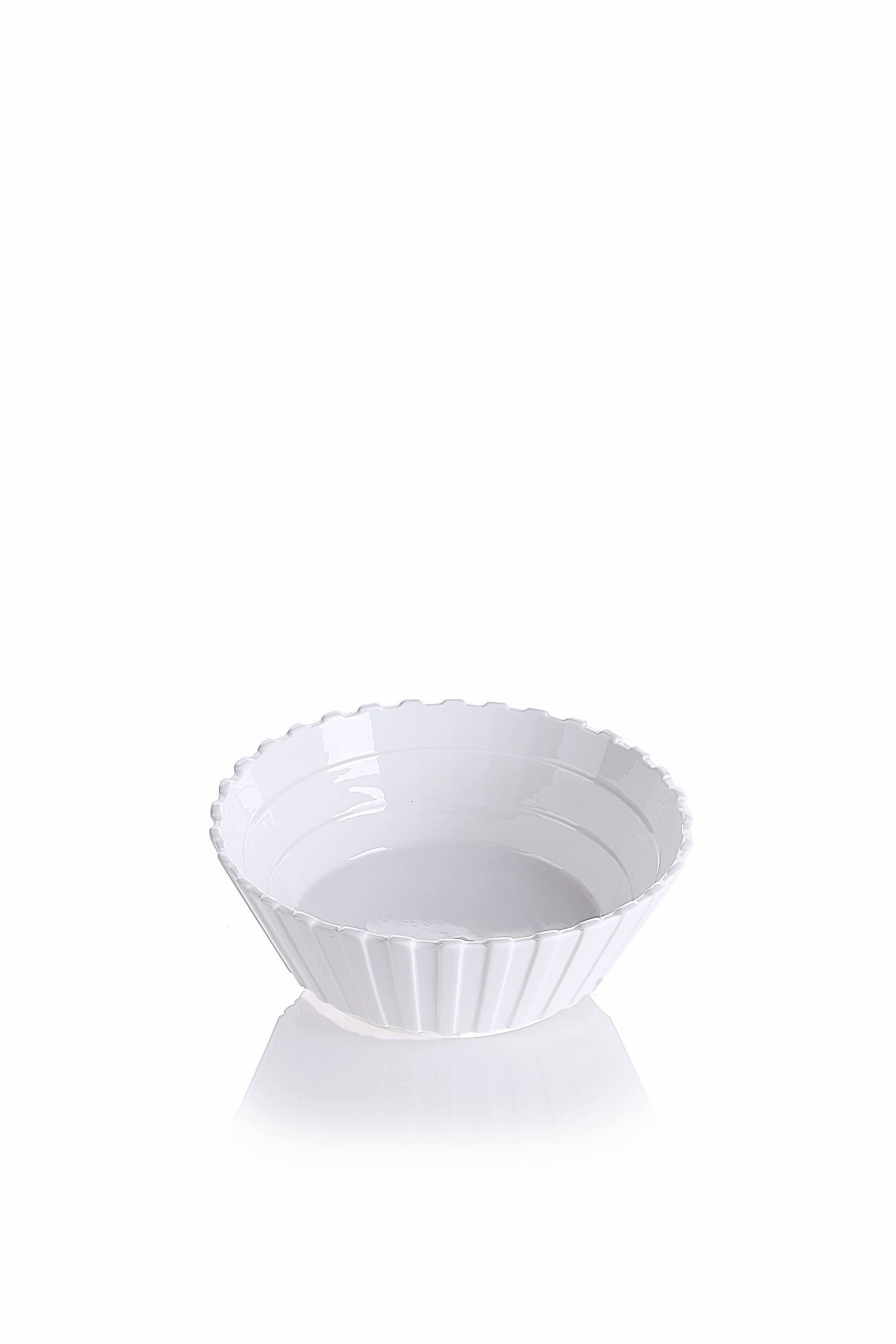 Diesel - 10981 MACHINE COLLEC, Unisex's Porcelain salad bowl, ø cm 22 / 8.7" in White - 1