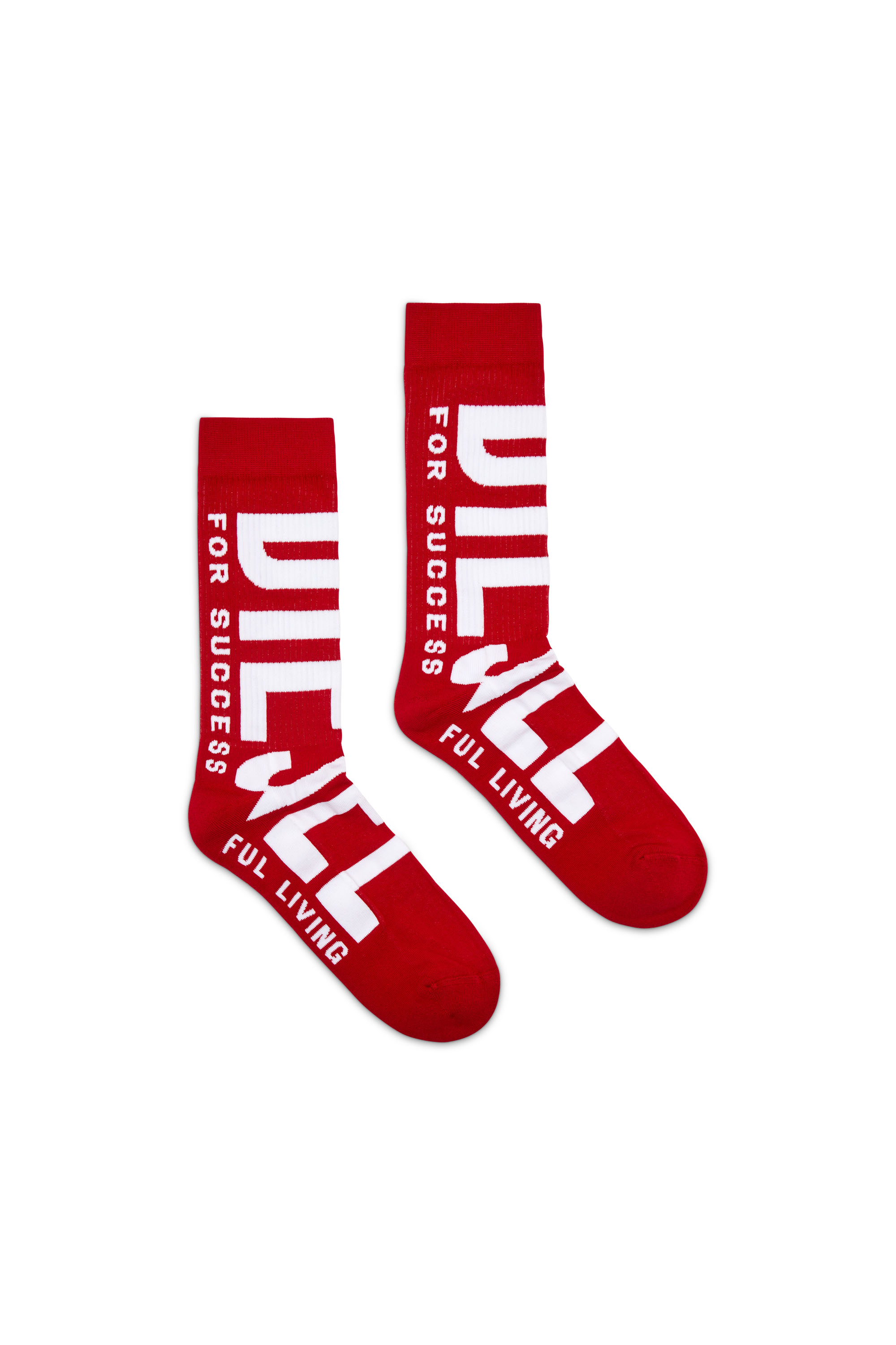 SKM-RAY, Red - Socks