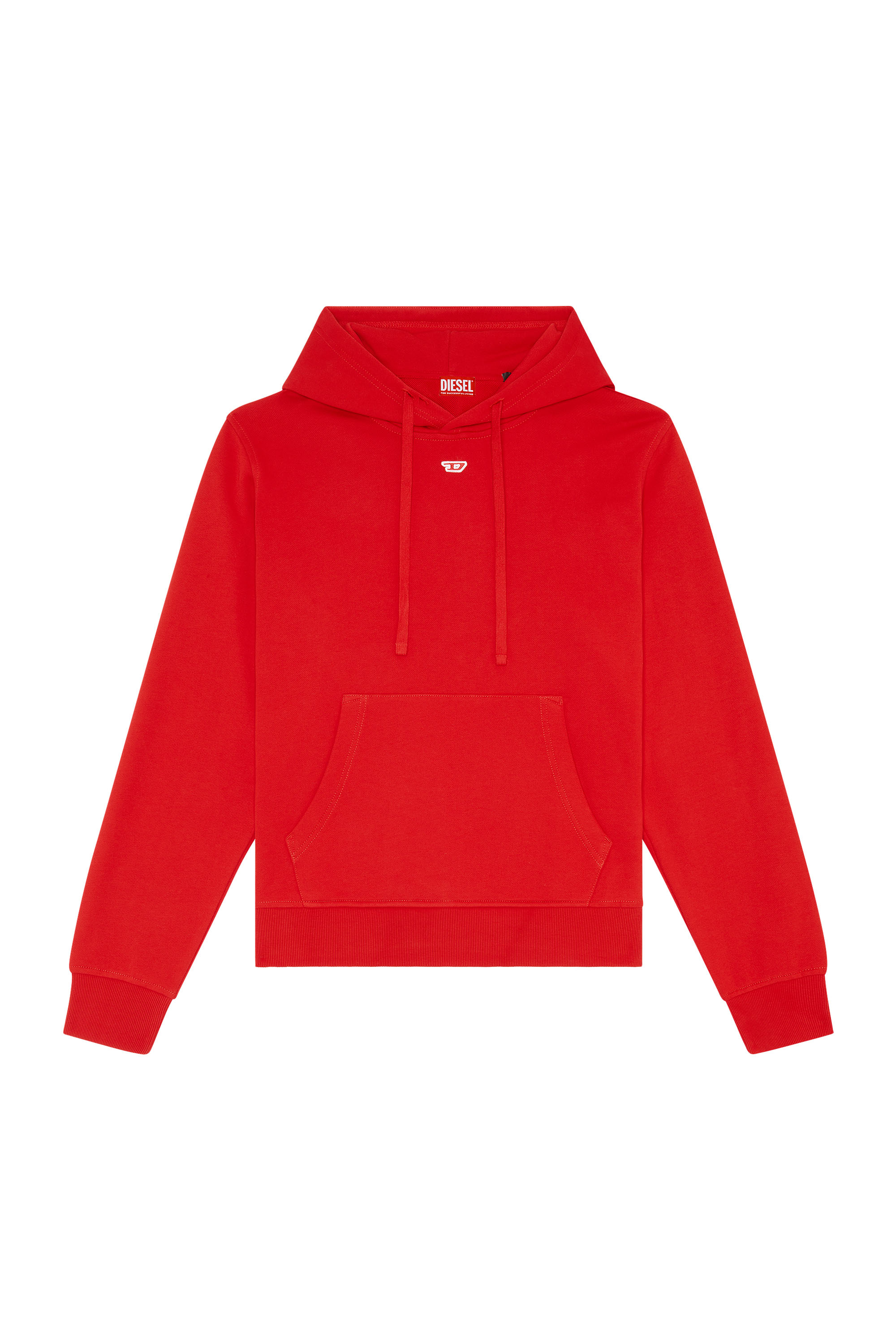Diesel - S-GINN-HOOD-D, Red - Image 6