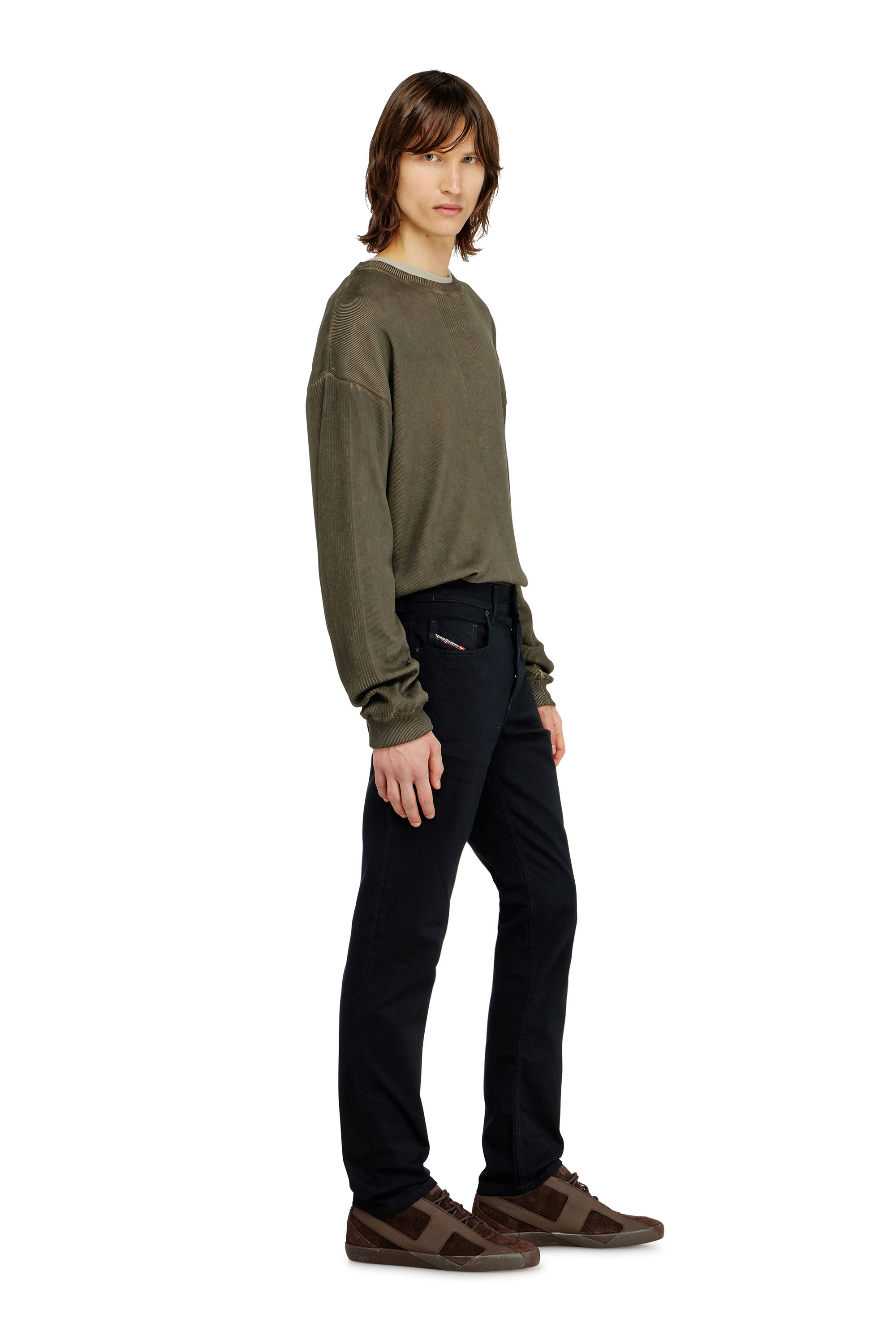 Diesel - Man's Regular Jeans 2023 D-Finitive 069YP, Black/Dark grey - 2