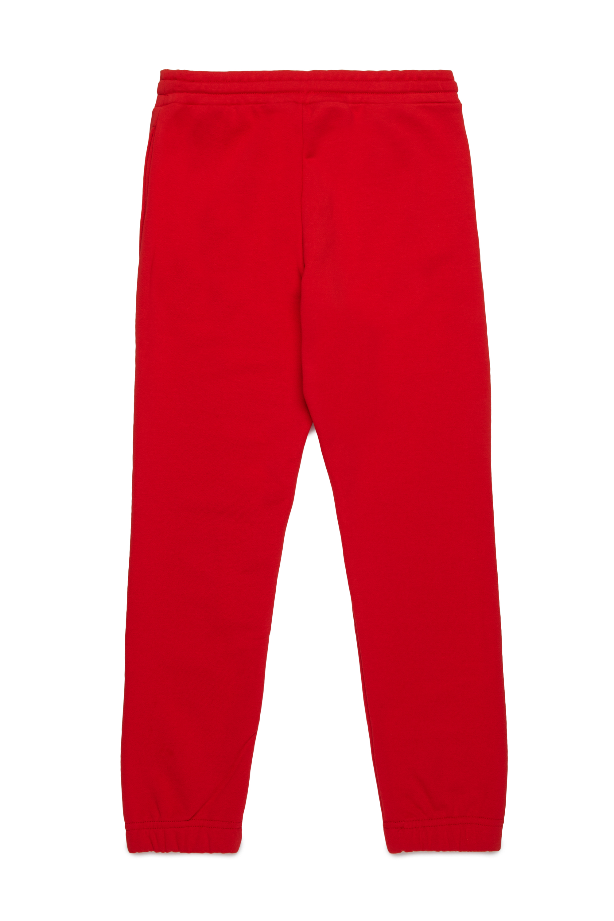 Diesel - PBASE, Man's Sweatpants with smudged logo in Red - 2