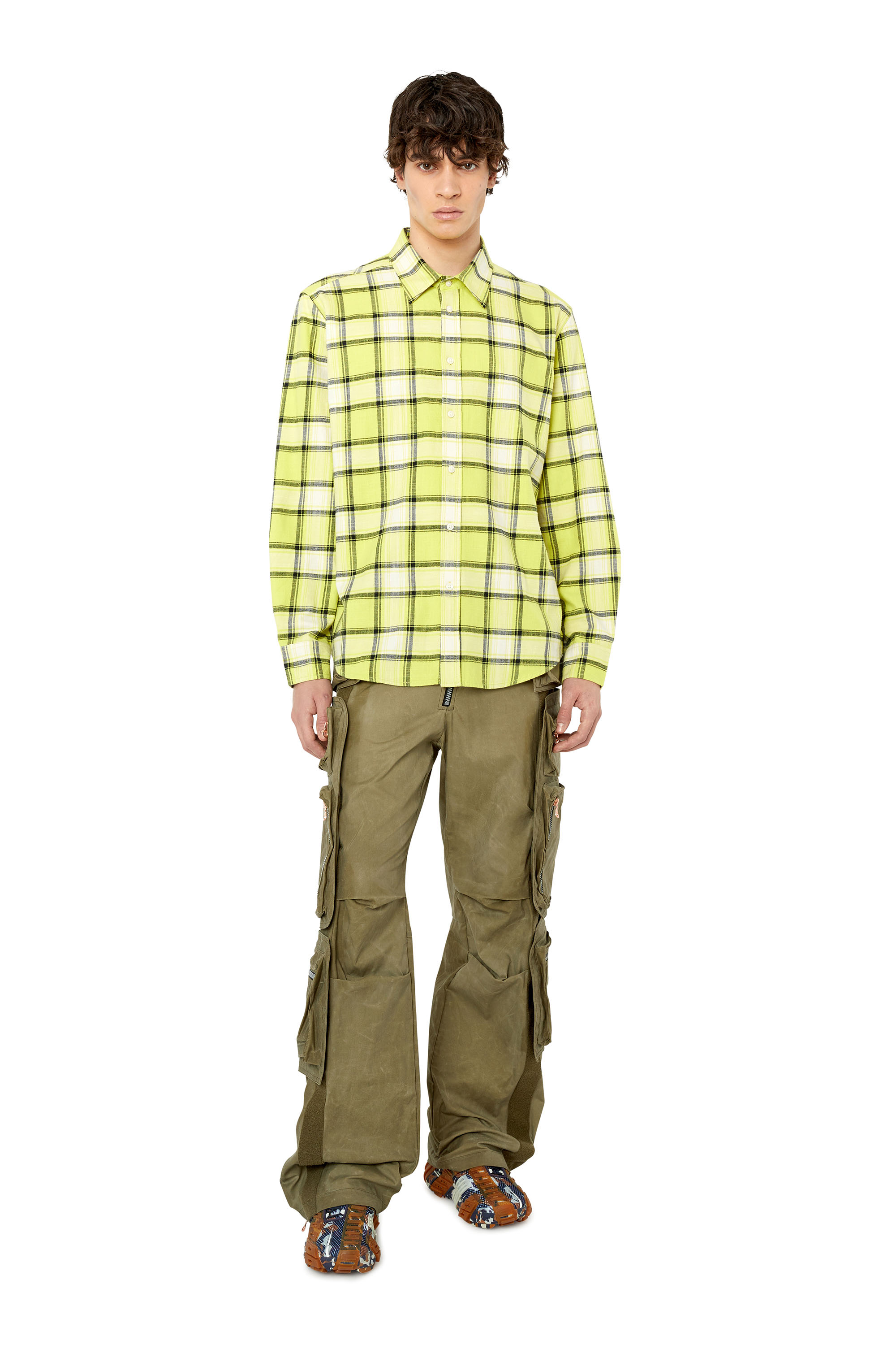 Diesel - S-UMBE-CHECK-N, Black/Green - Image 2
