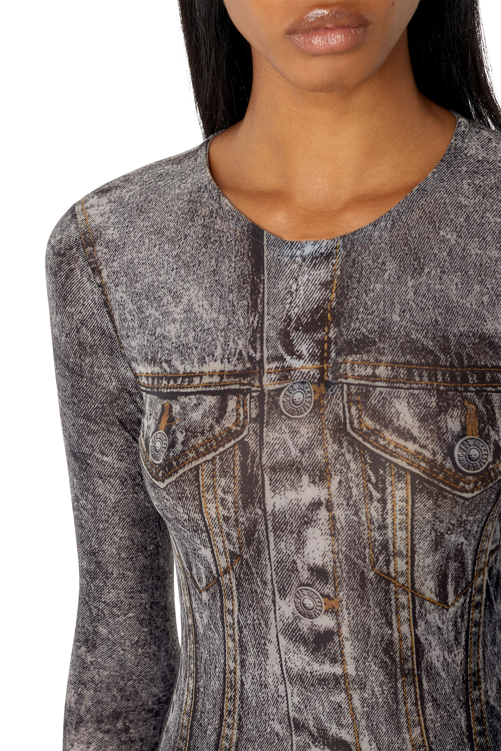 Diesel - T-CLAU-F2, Black - Image 5
