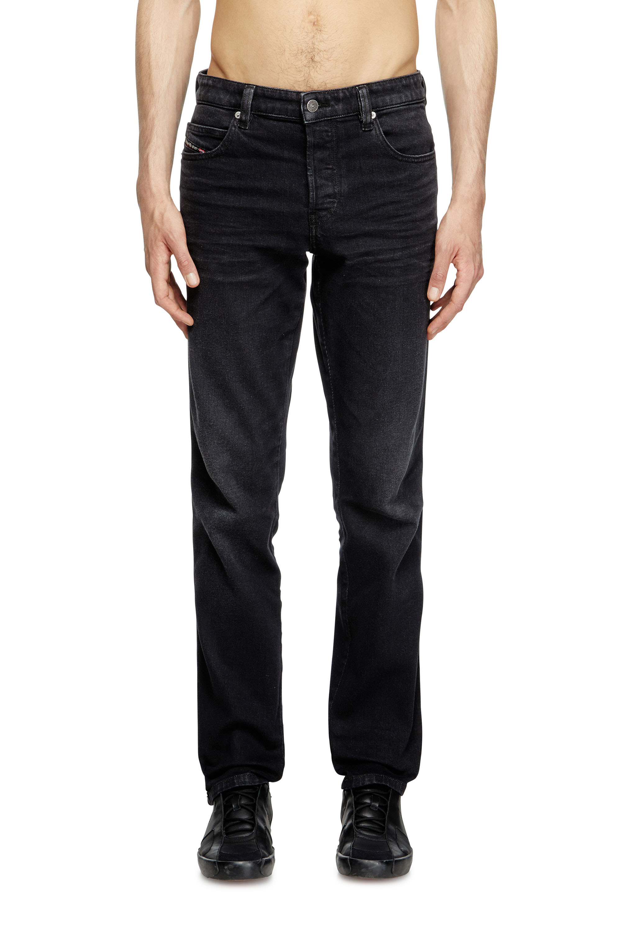 Diesel - Man's Slim Jeans 1993 D-Vyl 0DBEG, Black/Dark grey - 3