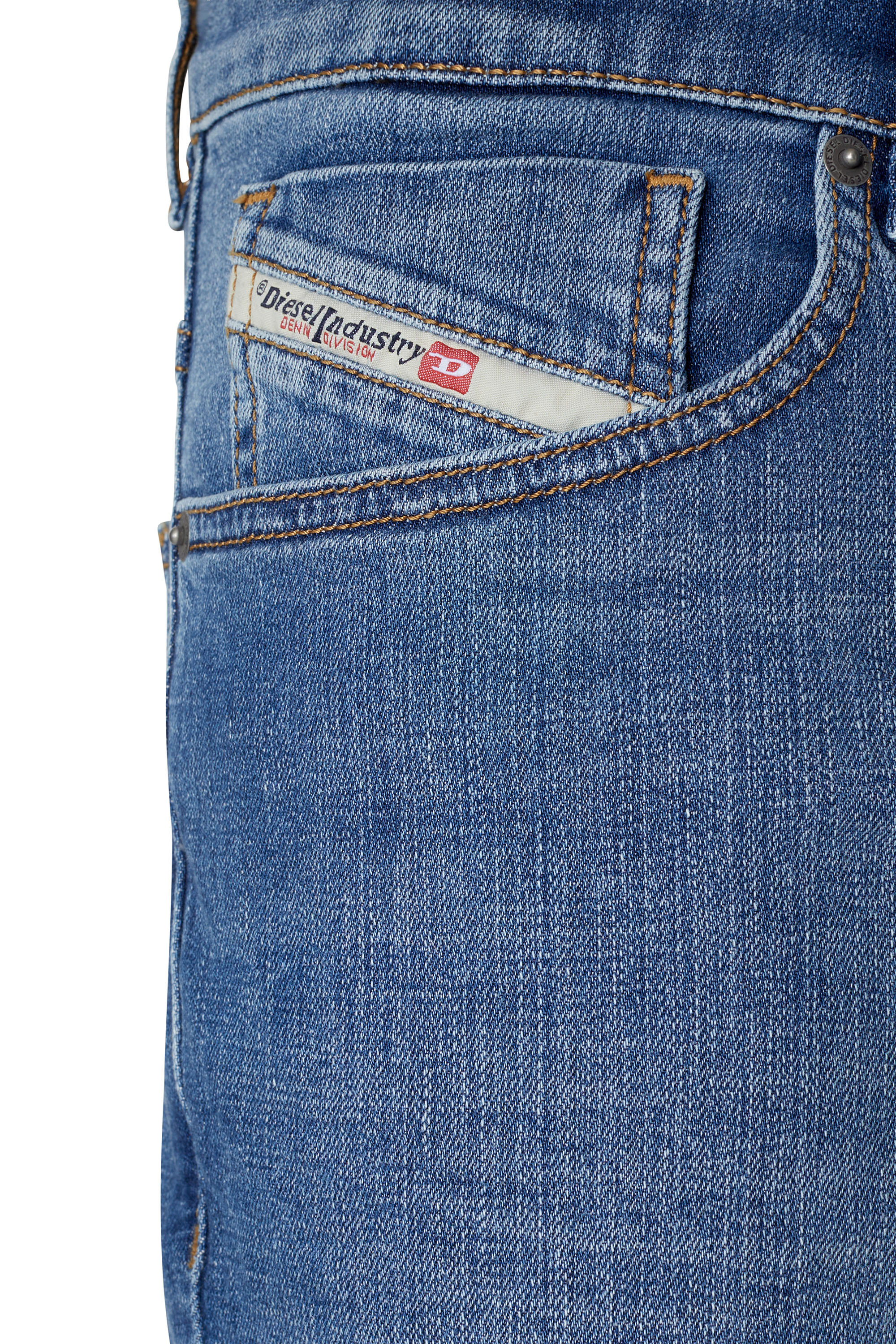 Diesel - 2005 D-Fining 09D47 Tapered Jeans, Medium blue - Image 4