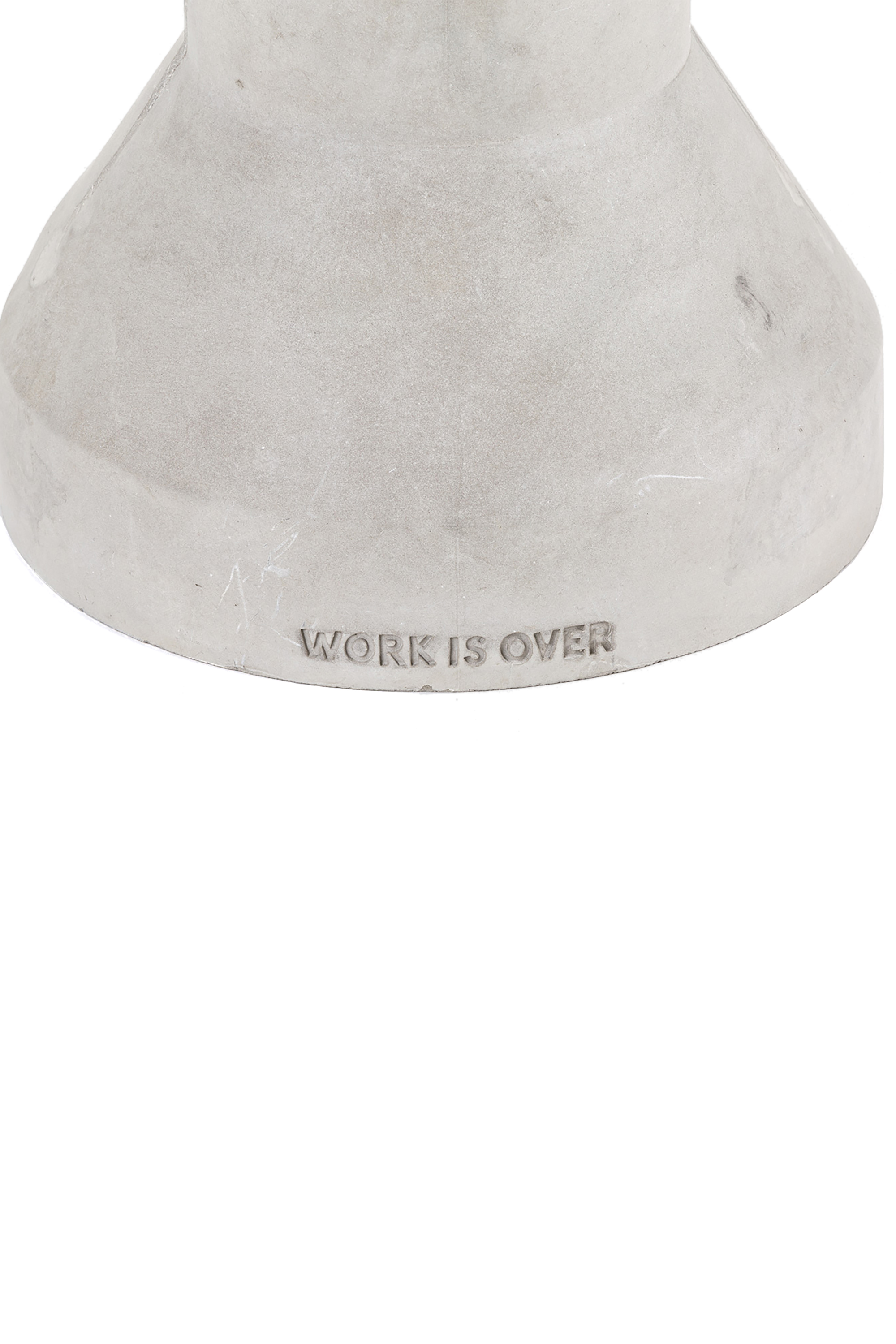 Diesel - 11066 WORK IS OVER, Unisex's Vase "Work is over" collection in Grey - 4
