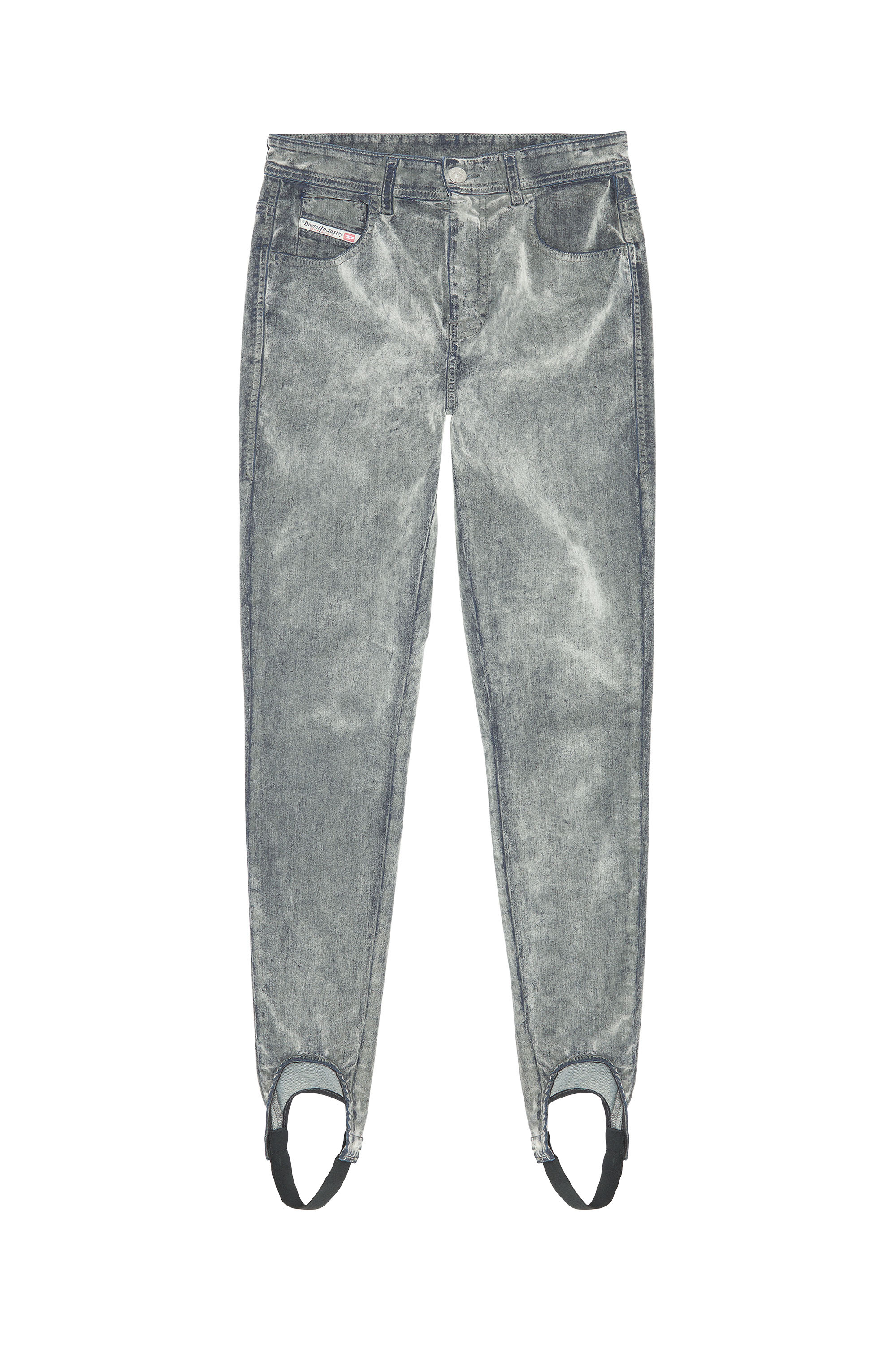 Diesel - SLANDY JoggJeans® 068CF Super skinny, Grey - Image 3