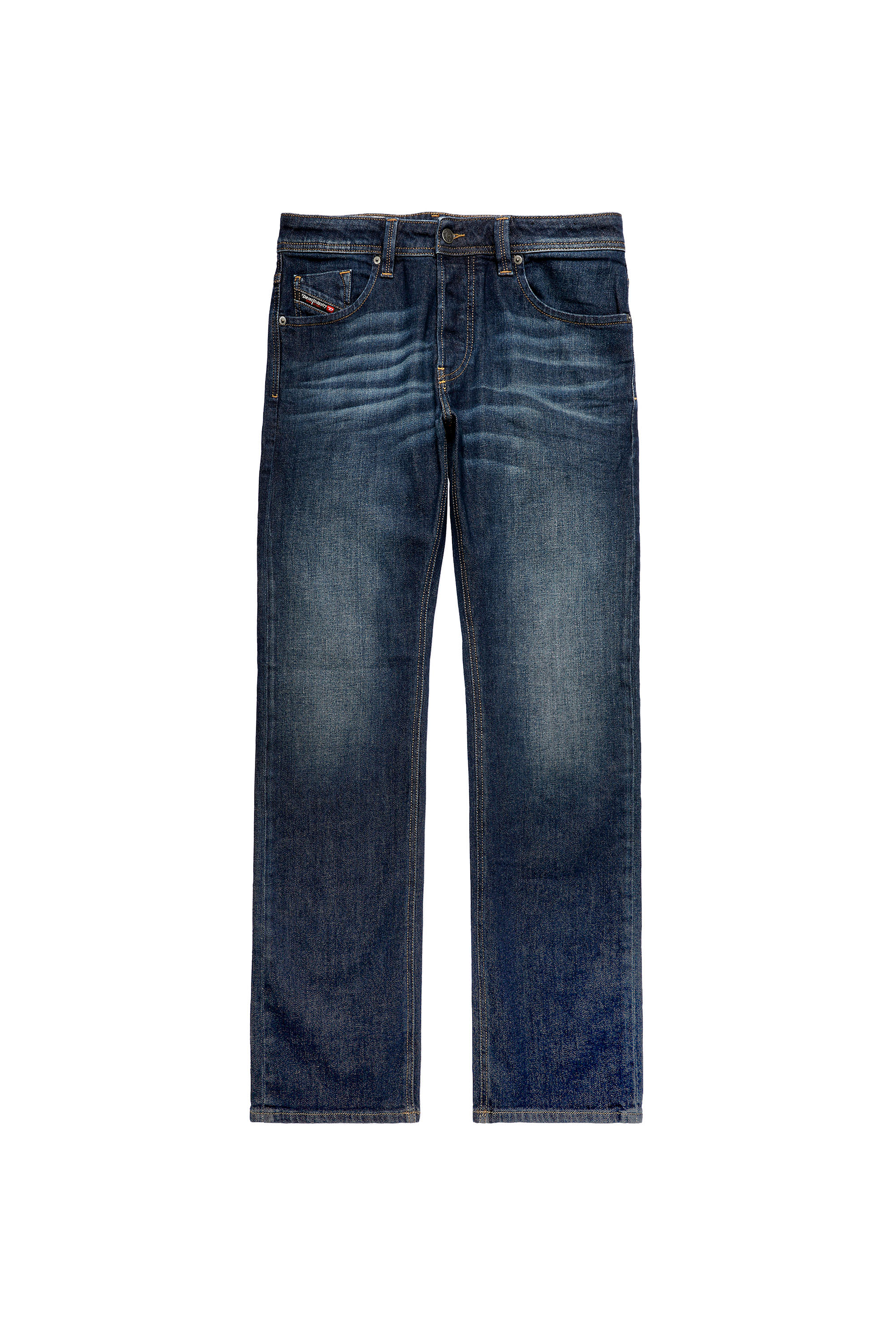 Diesel - Waykee 0814W Straight Jeans, Dark Blue - Image 7
