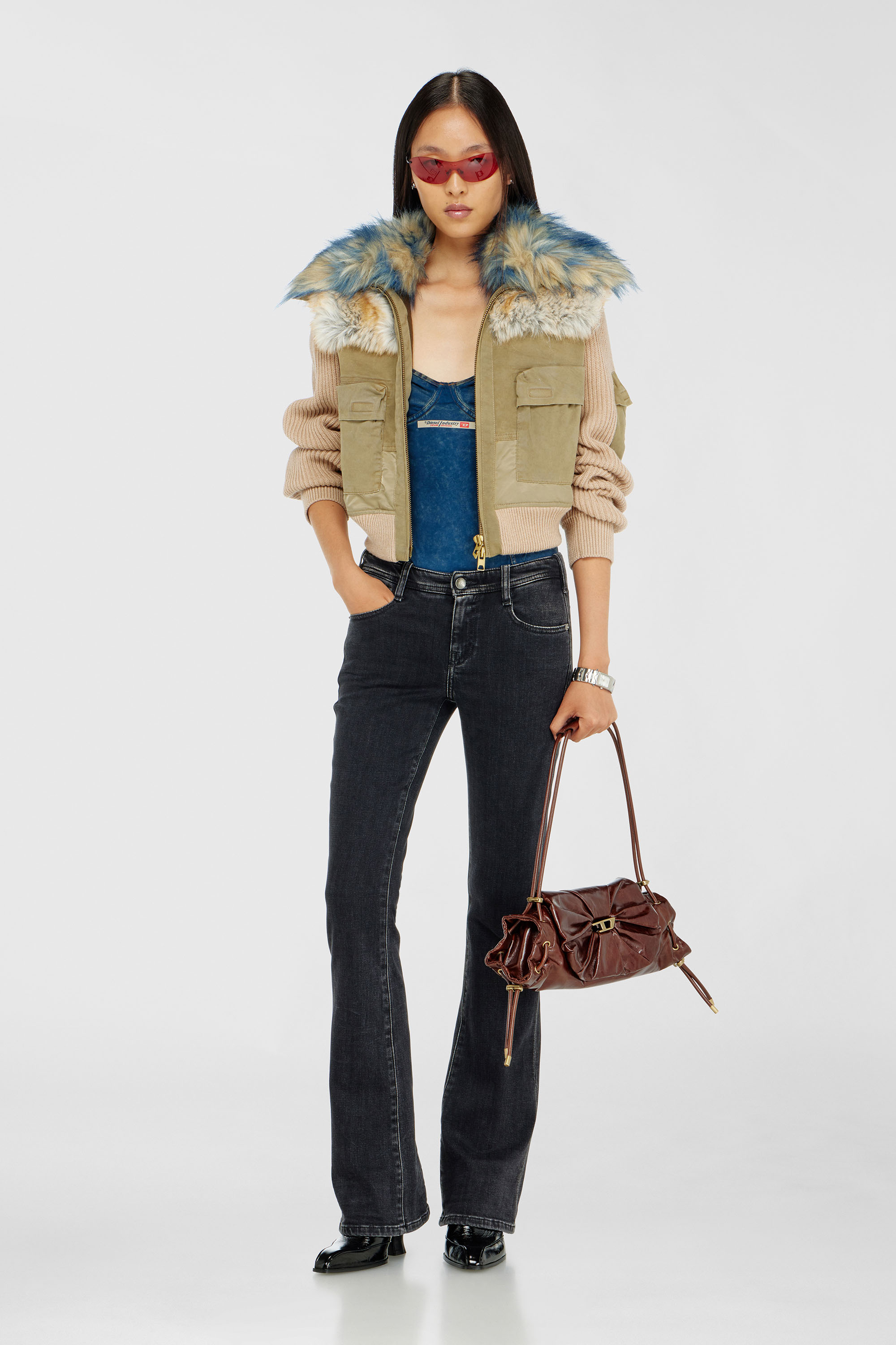 Bootcut Jeans Low Waist 1969 D-Ebbey