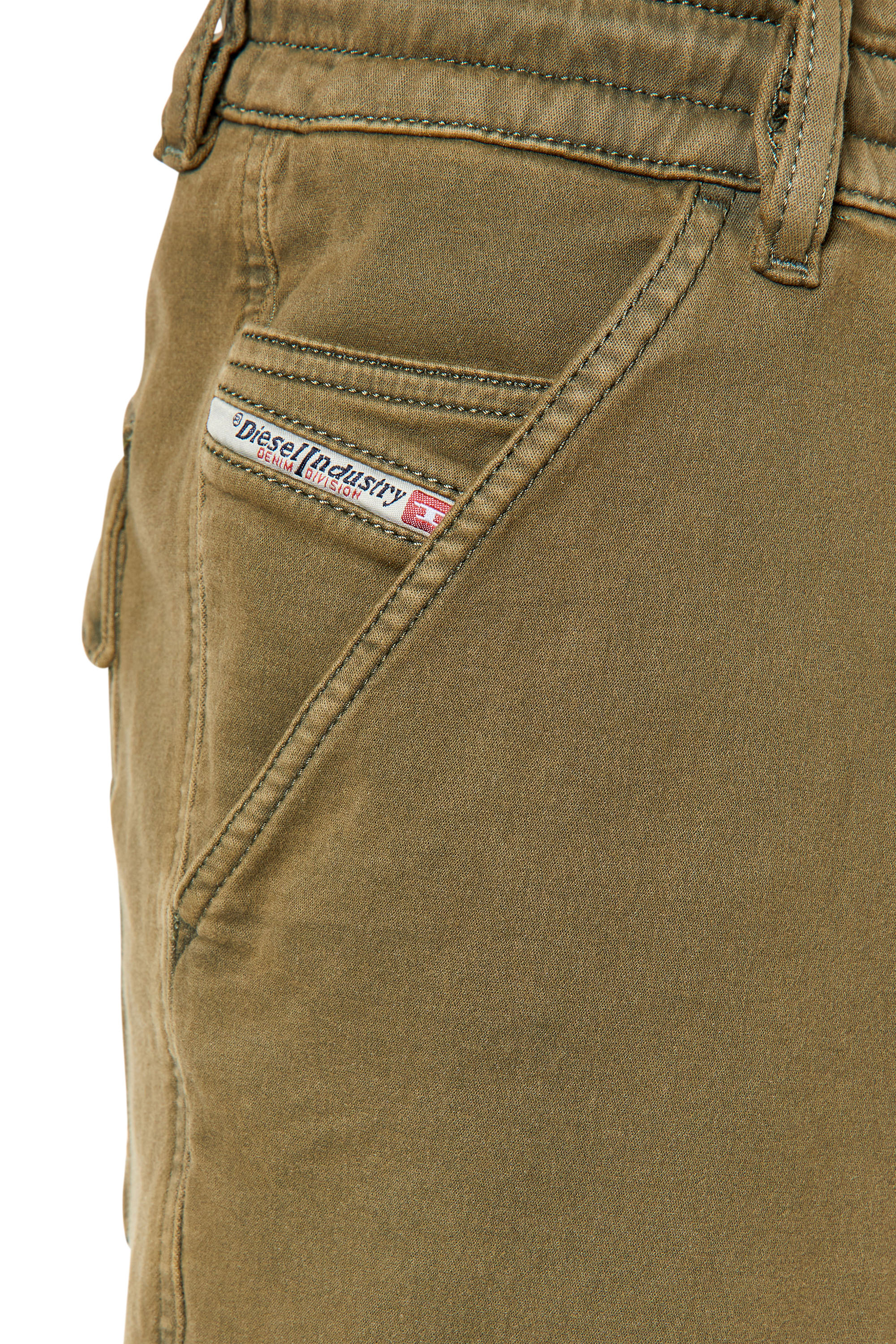 Diesel - Tapered Krooley JoggJeans® 068DY, Military Green - Image 4