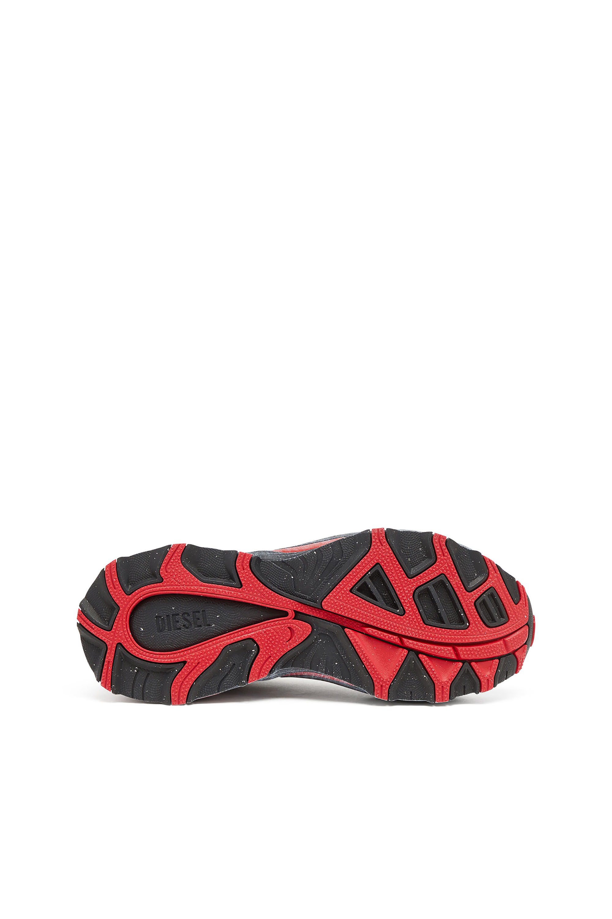 Diesel - D-CAGE RUNNER, Man's D-Cage-Distressed chunky sneakers in ripstop in Multicolor - 5