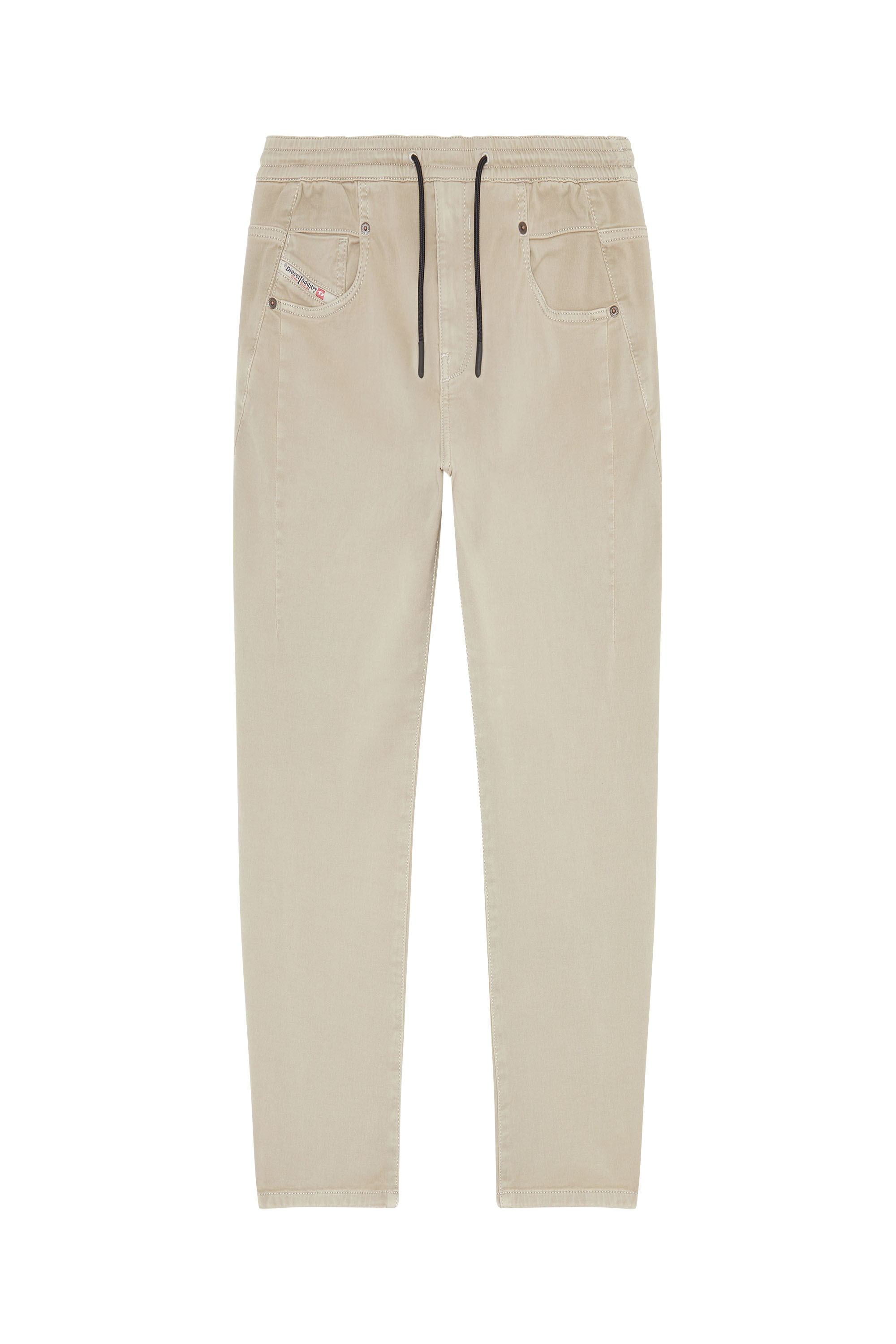 Diesel - Fayza JoggJeans® 068DY Boyfriend, Beige - Image 5