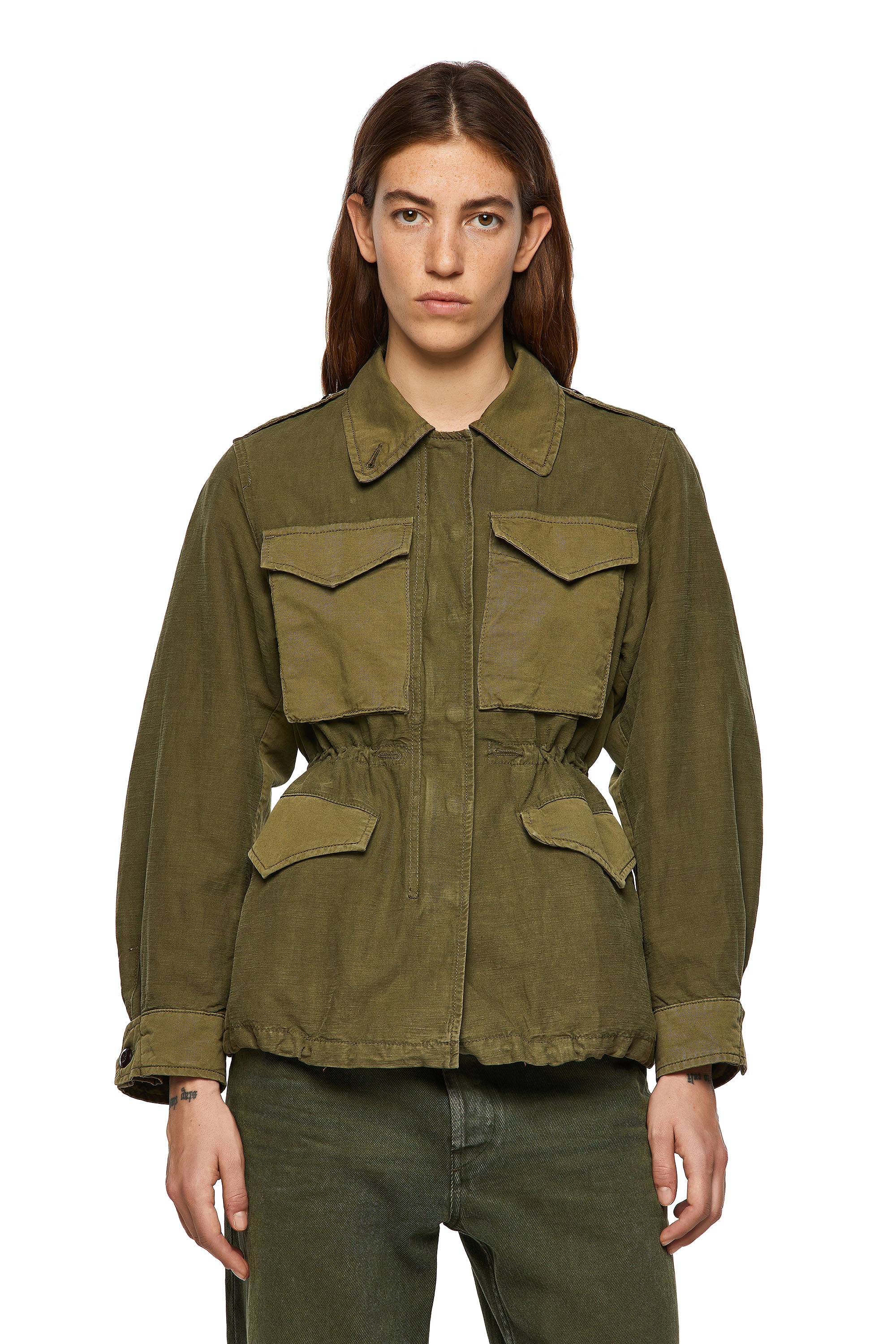 G-CLAUDIA, Military Green - Jackets