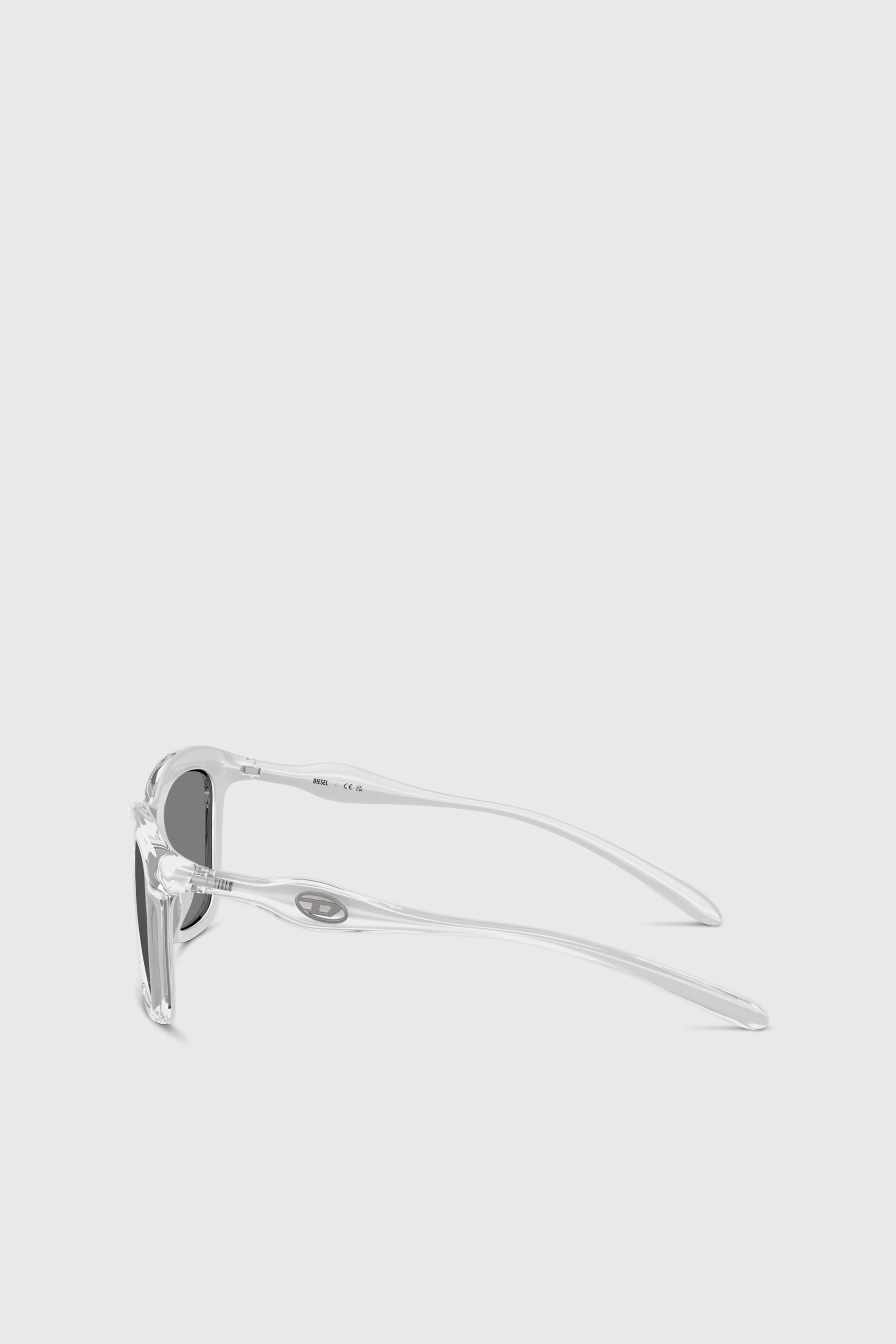 Diesel - 0DL3008U, Unisex's Square sunglasses in Grey - 2